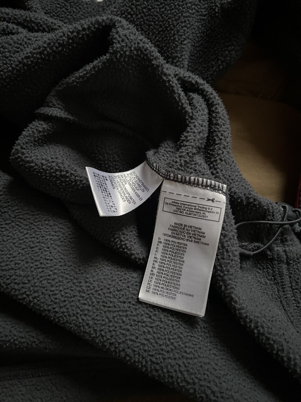 Adidas Adidas Liverpool 2009 Vintage Fleece Training Hoodie Jersey Size US L / EU 52-54 / 3 - 10 Thumbnail