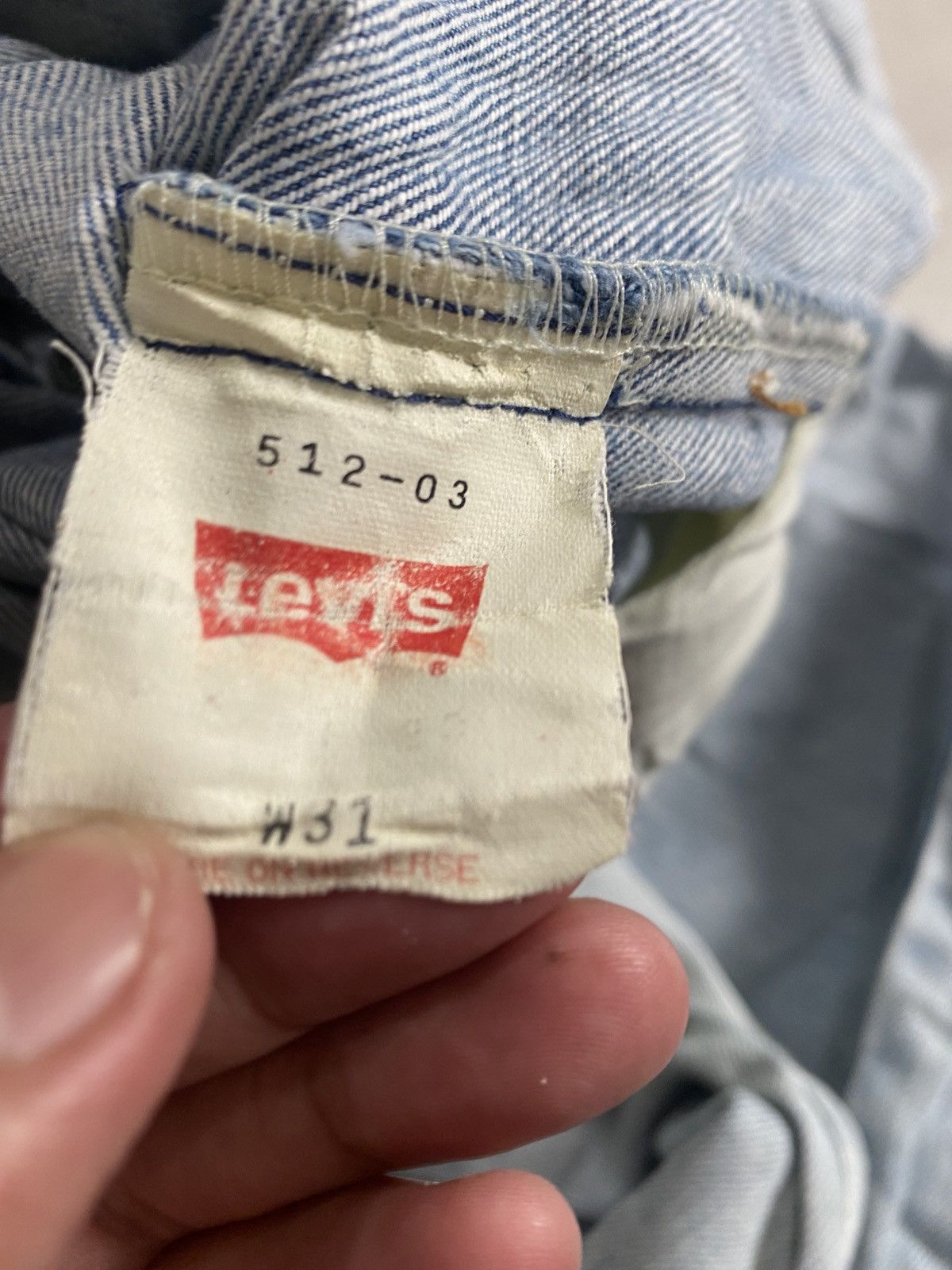 Levi's LEVIS 512 JAPAN Size US 31 - 19 Thumbnail