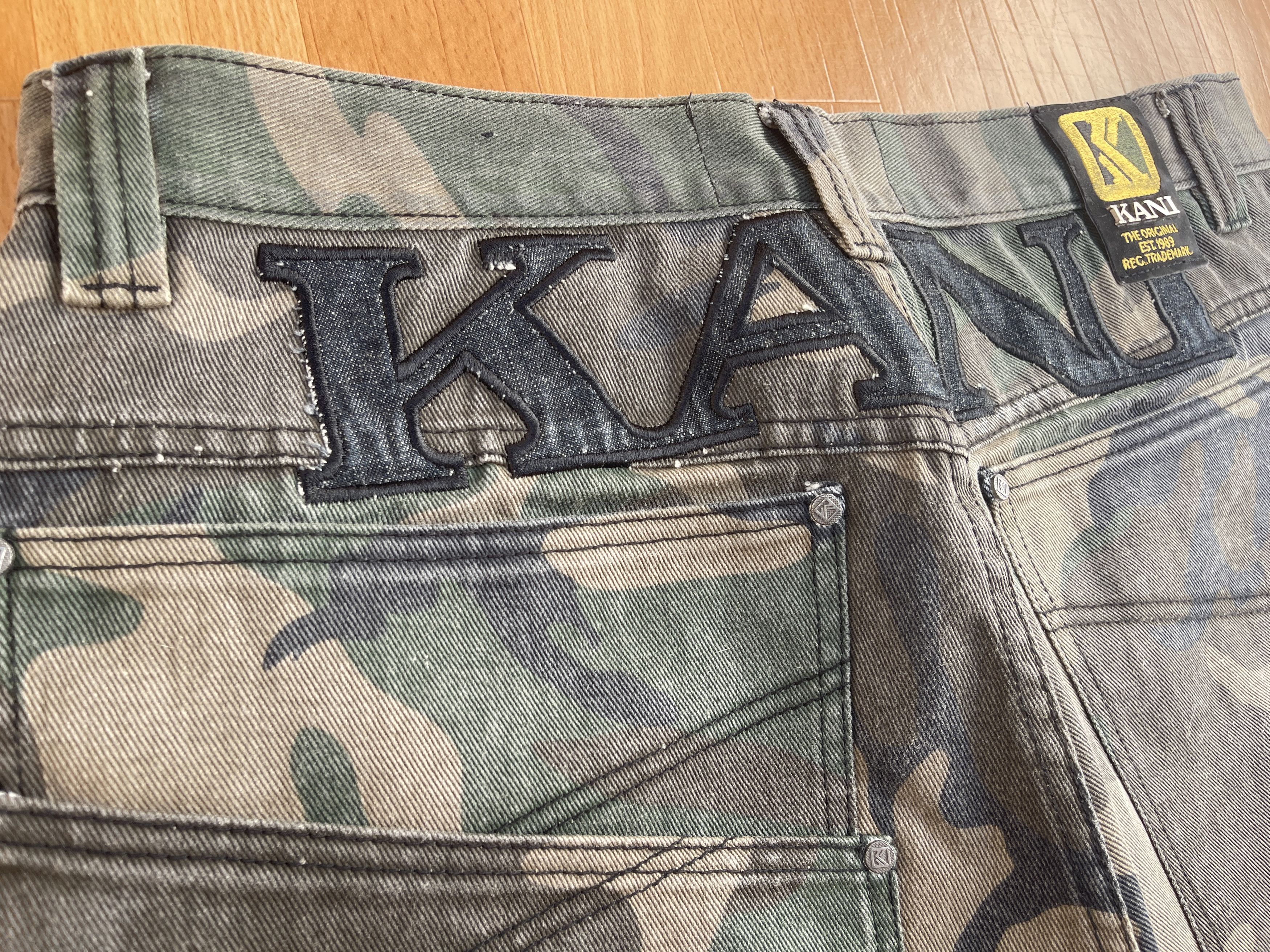 Karl Kani KARL KANI shorts, baggy, vintage Kani jeans 90s hip hop W 36 Size US 36 / EU 52 - 7 Thumbnail