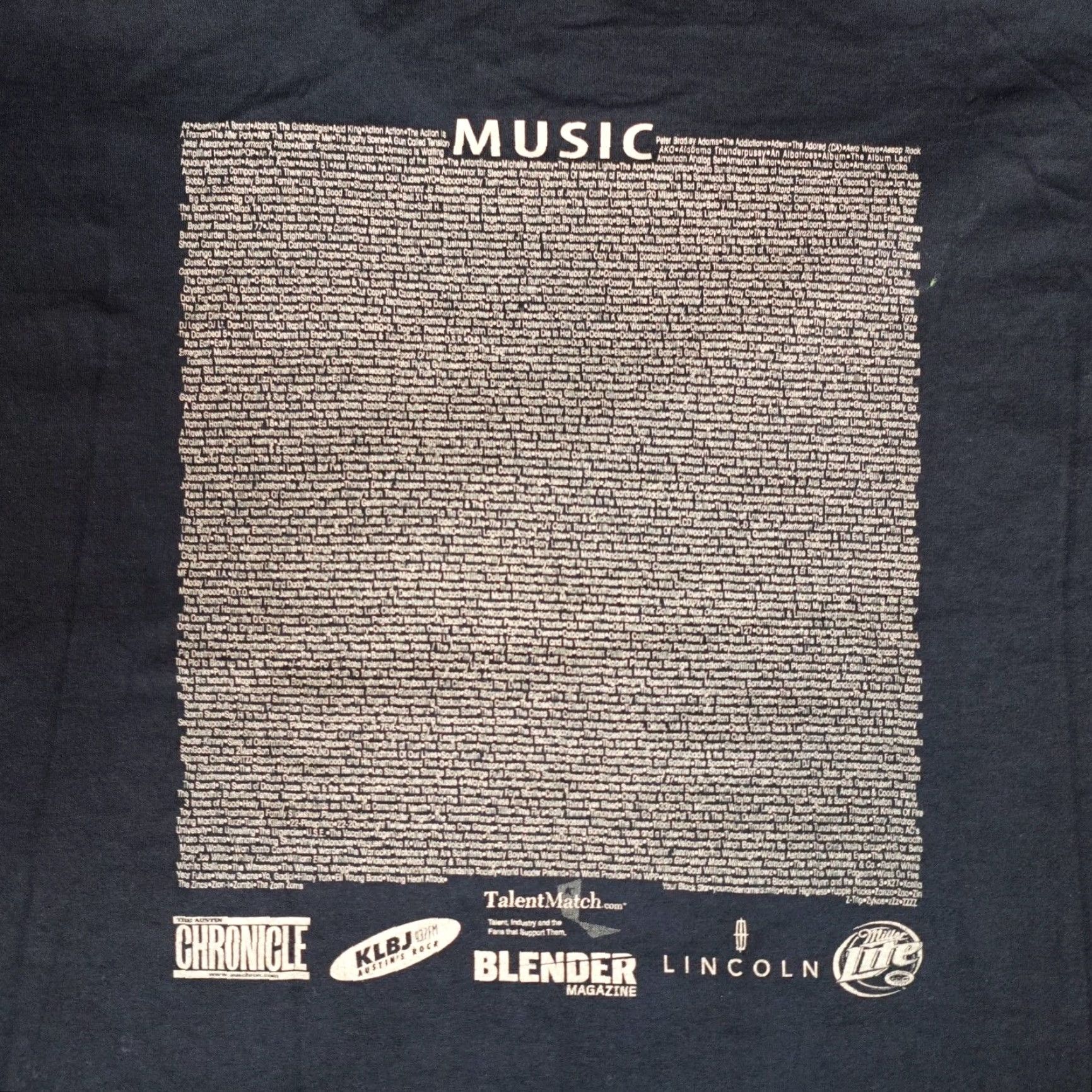 Doublet VINTAGE SXSW South By Southwest Festival T-Shirt Mens 2XL Cotton Graphic Print Double-Sided 2000s Music Size US XXL / EU 58 / 5 - 5 Thumbnail