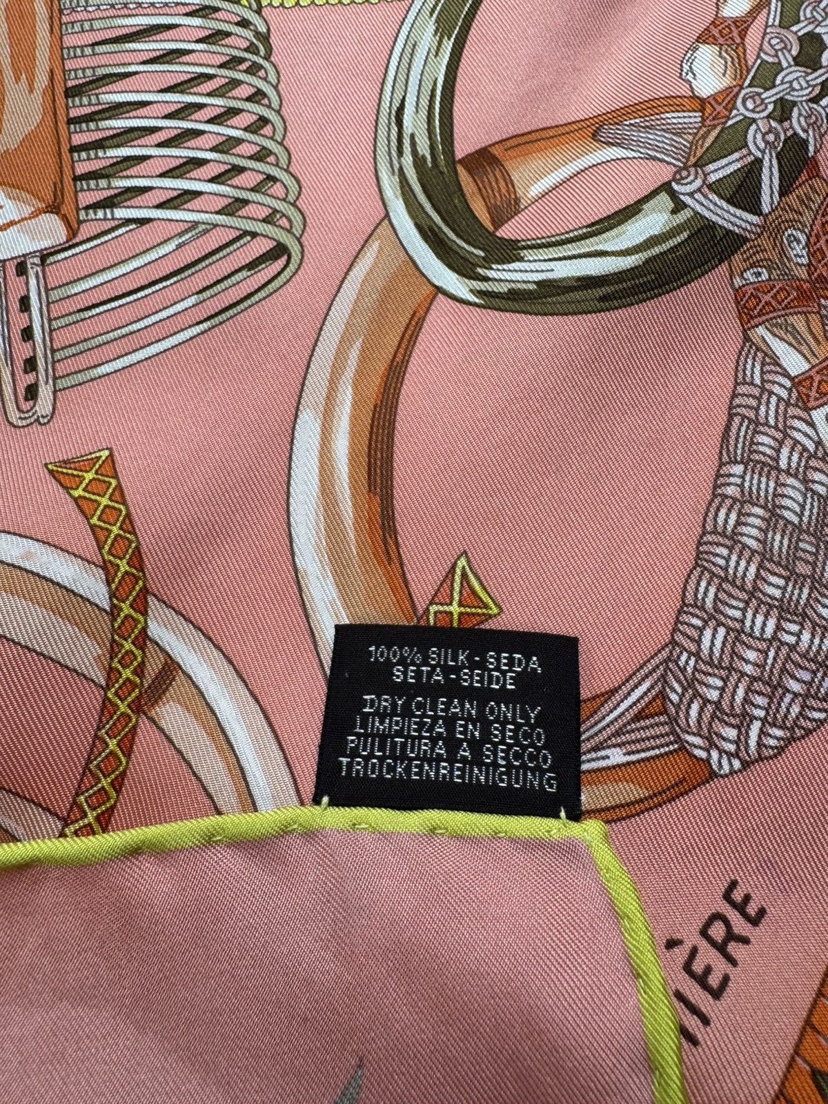Hermes HERMES Paris Bracelets De Lumiere 100% Silk Scarf RARE Scarv Size ONE SIZE - 22 Thumbnail