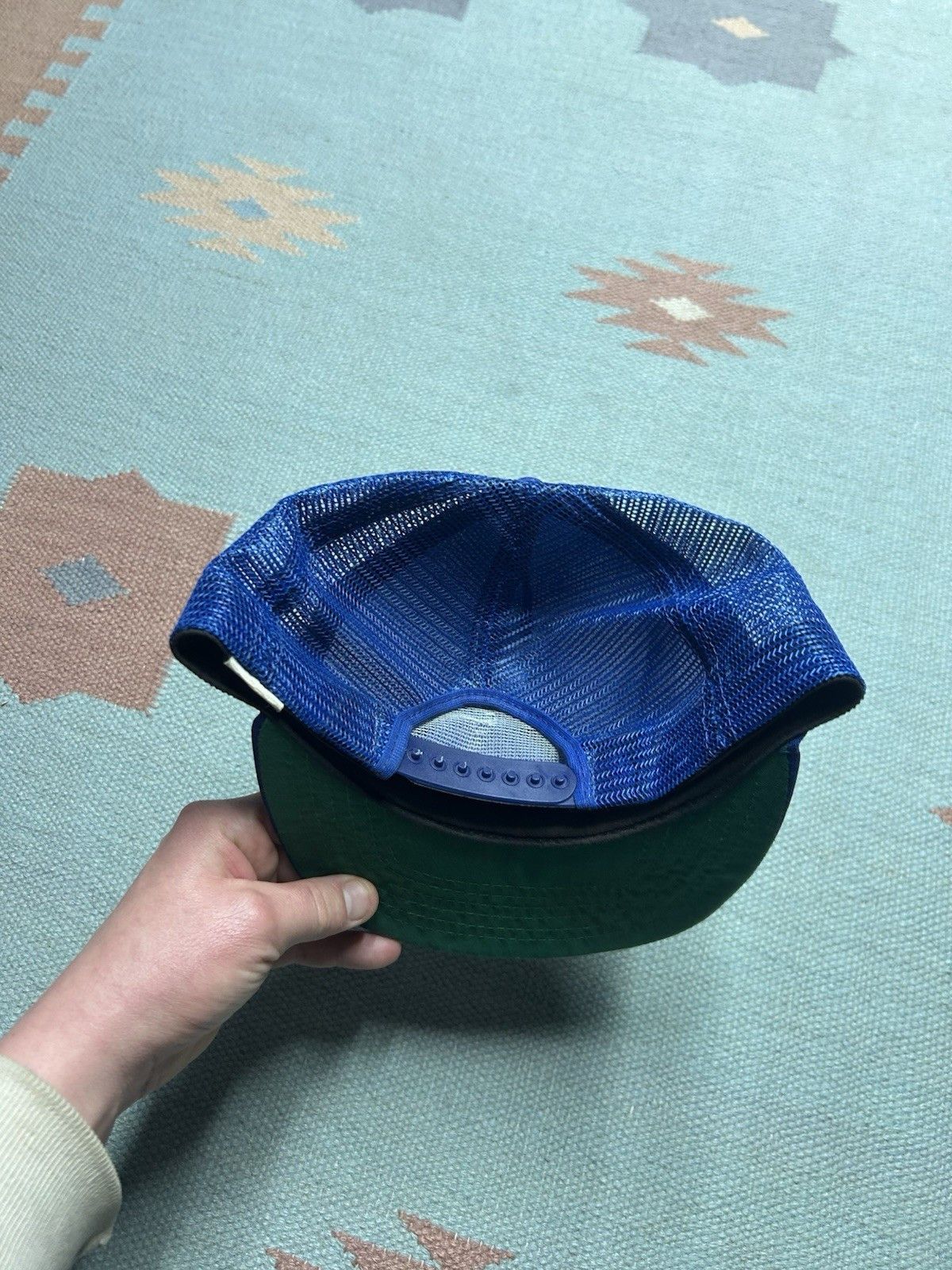 Vintage Vtg 80s trucker hat Valley Petroleum Michigan new era USA Size ONE SIZE - 4 Thumbnail