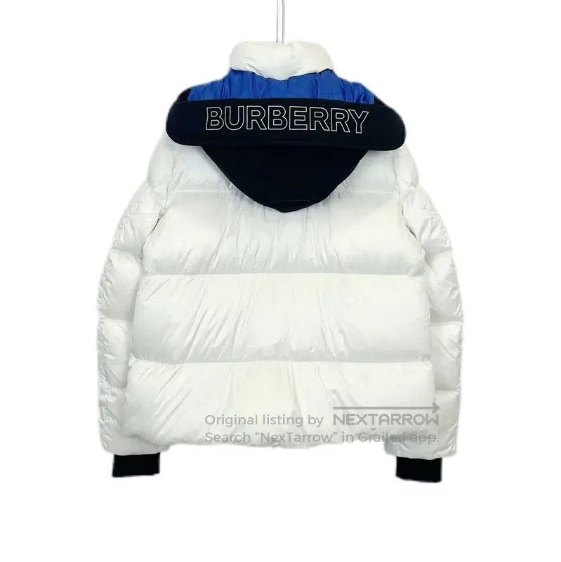 Burberry Burberry Gray Long Down Jacket for Women. Size S / US 4 / IT 40 - 2 Thumbnail