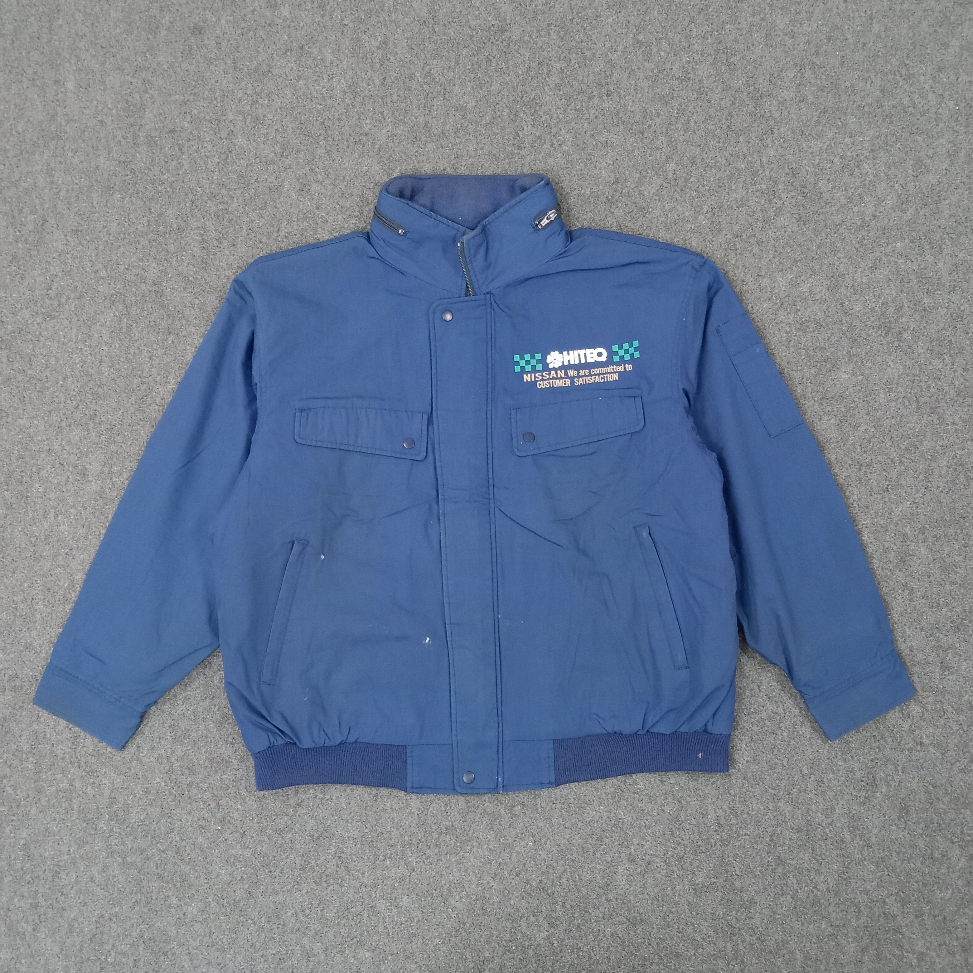 Japanese Brand × Vintage Nissan Japanese Racing Motorsports Team Jacket C216N1 Size US XL / EU 56 / 4 - 4 Thumbnail