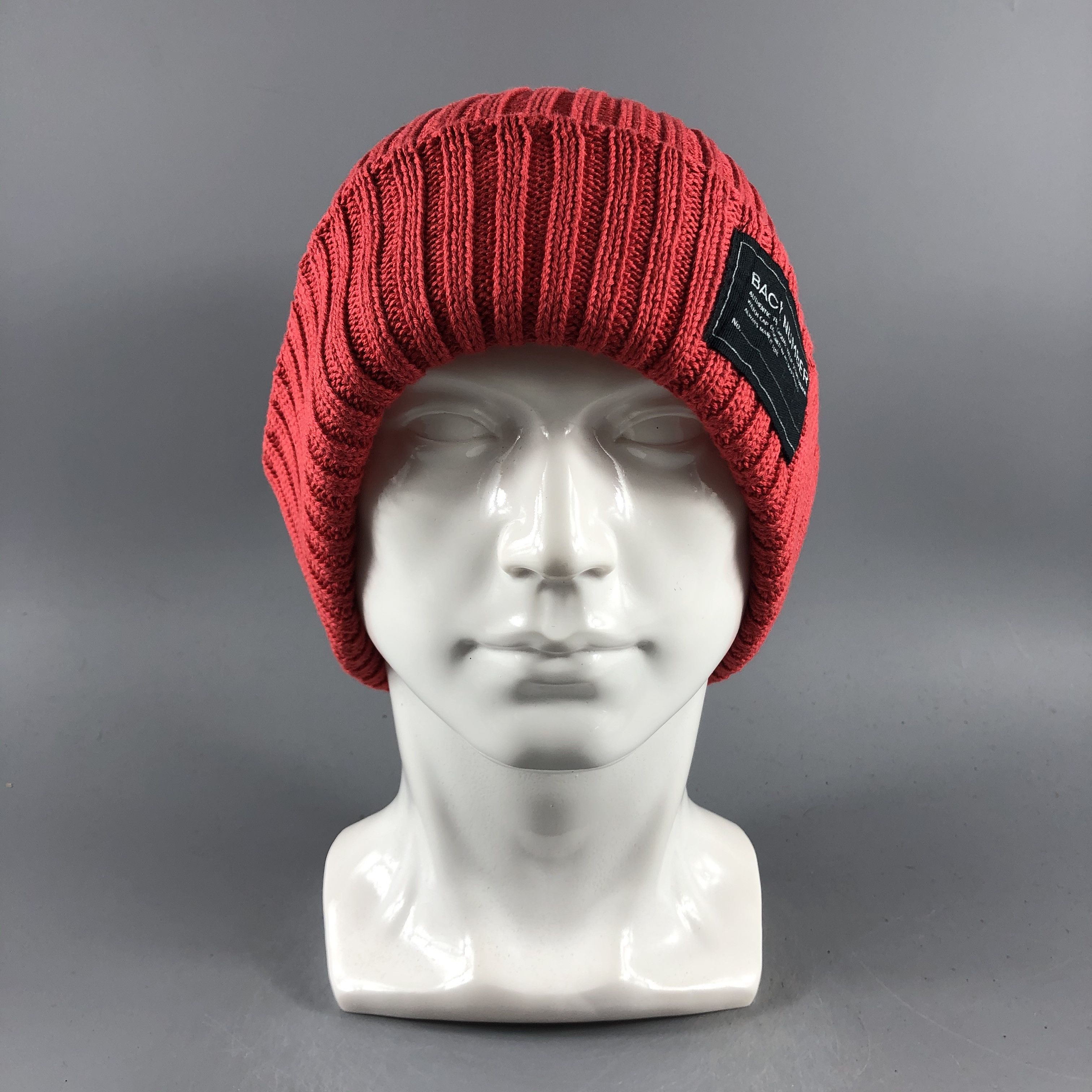 Japanese Brand × Vintage Back Number Beanie Snow Hat Snow Cap -D543 Size ONE SIZE - 7 Thumbnail