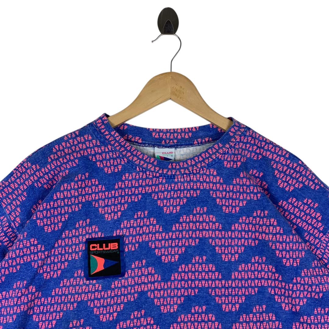 Arts & Science Vintage Club Sportswear All Over Print Tee Size US M / EU 48-50 / 2 - 2 Thumbnail