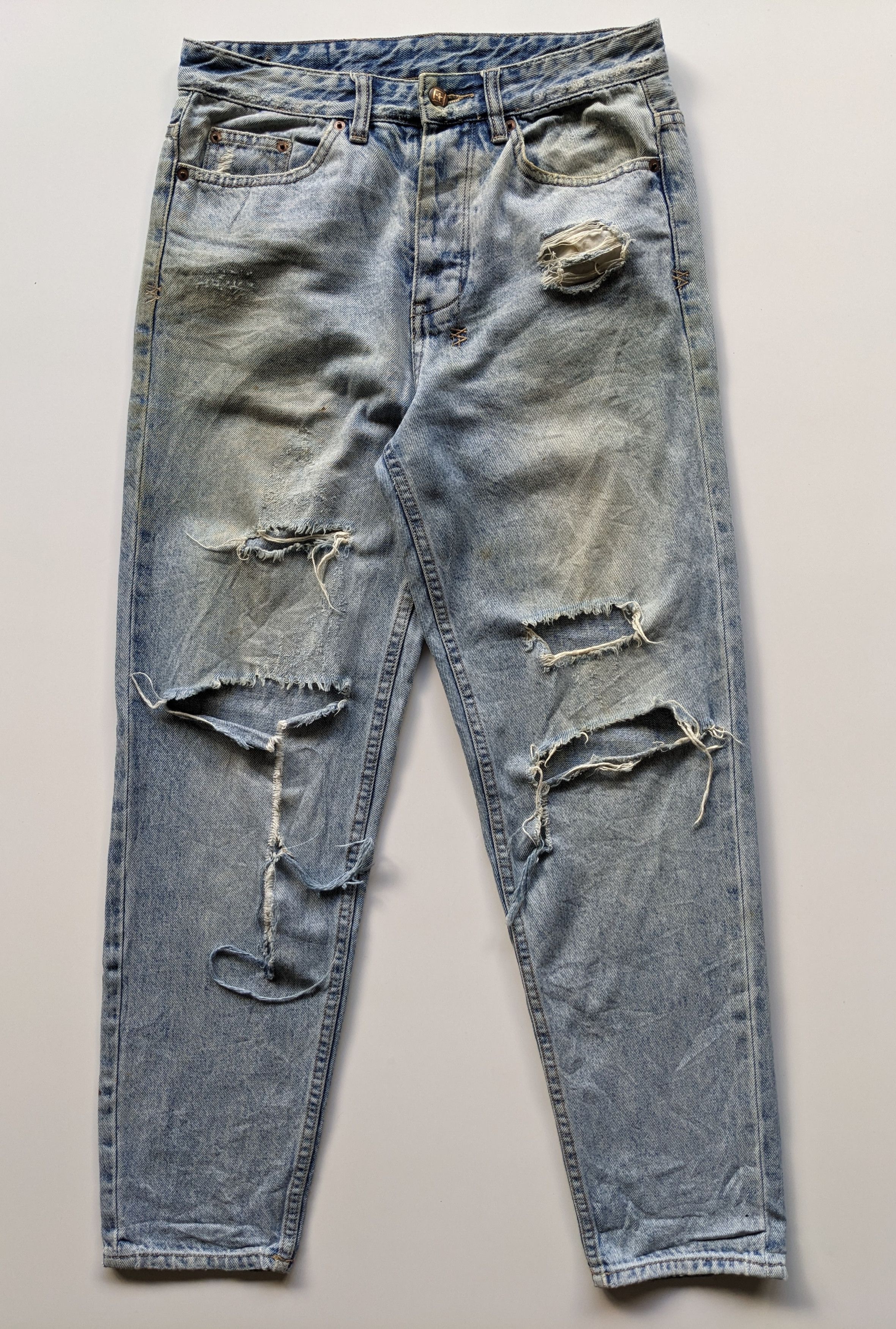Ksubi Ksubi Bullet Tru Blue ripped jeans Size US 31 - 3 Thumbnail