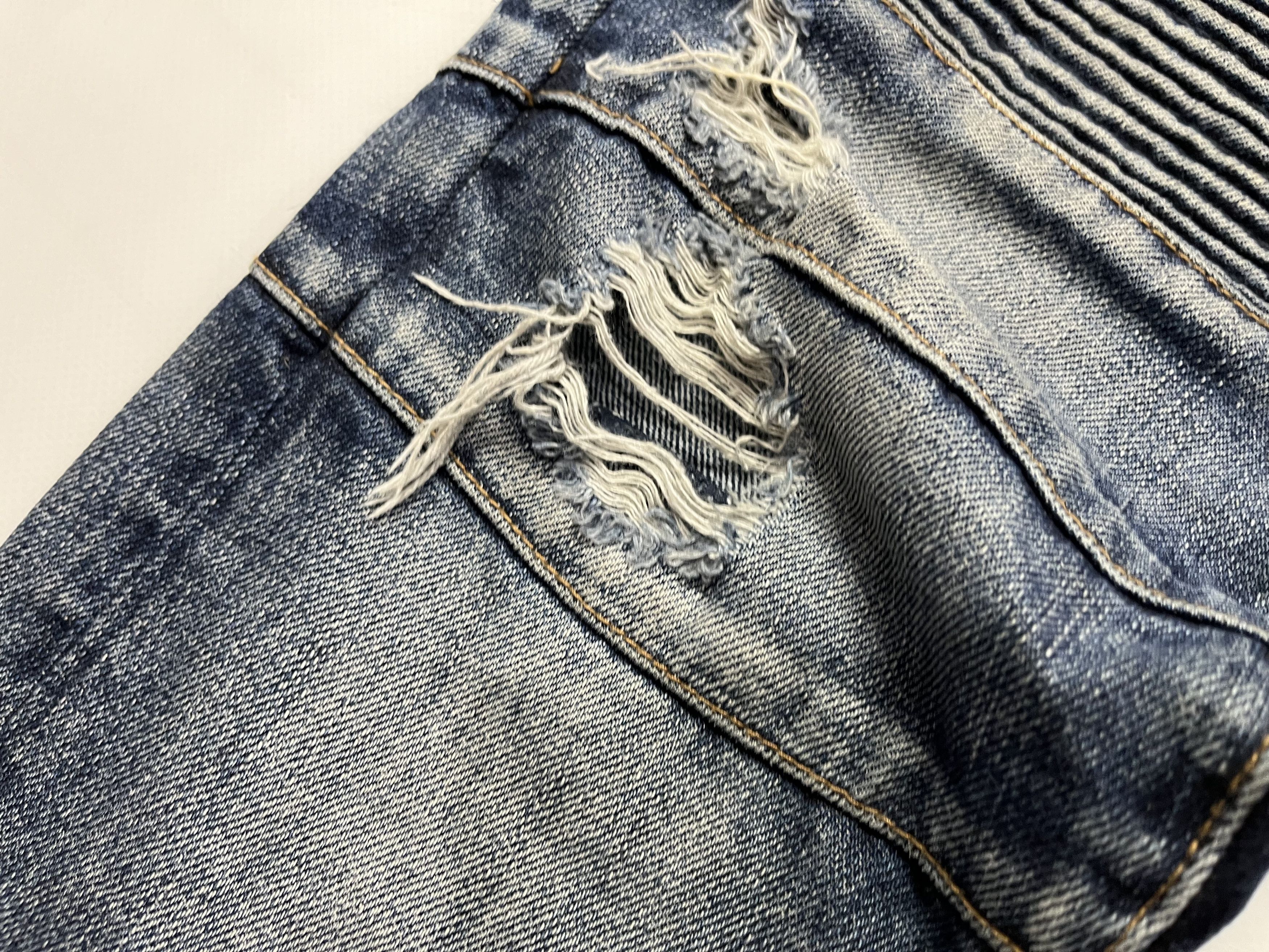 Embellish Embellish biker destroyed jeans Size US 33 - 7 Thumbnail