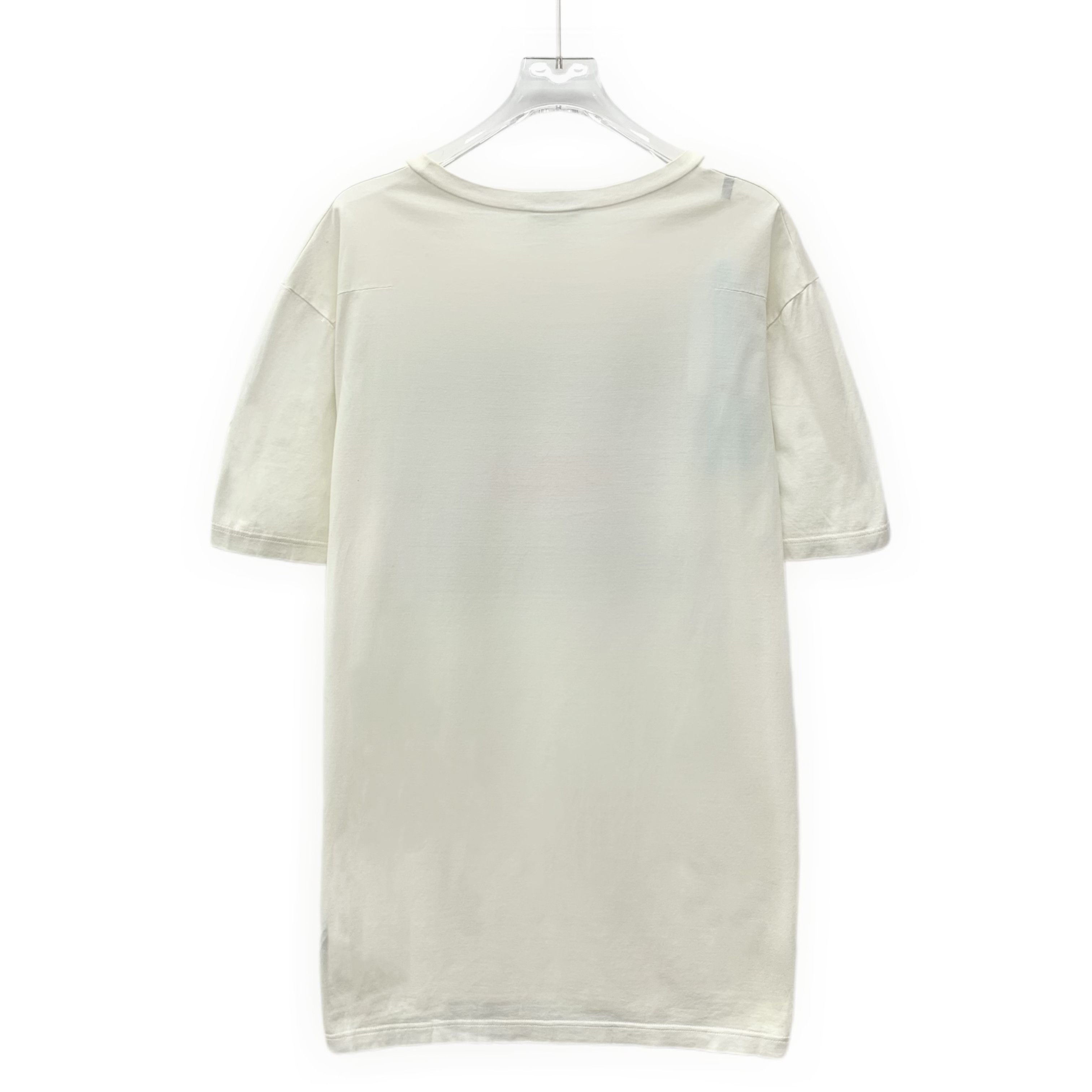 Dior Dior Beige Portrait Embroidered Cotton T-Shirt XL Size US XL / EU 56 / 4 - 9 Thumbnail