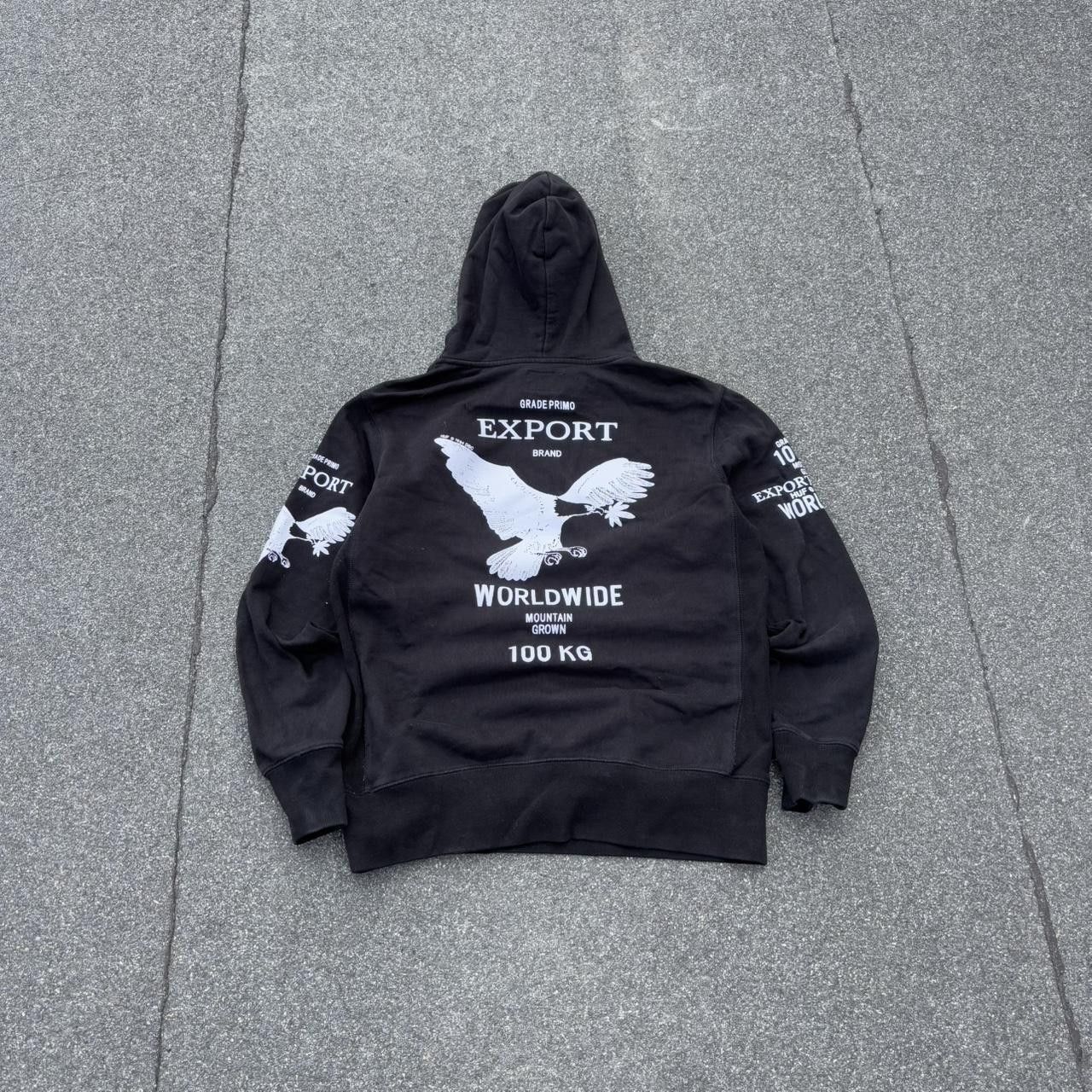 Huf × Japanese Brand × Vintage Vintage y2k 90s HUF skater hoodie Size US M / EU 48-50 / 2 - 5 Thumbnail