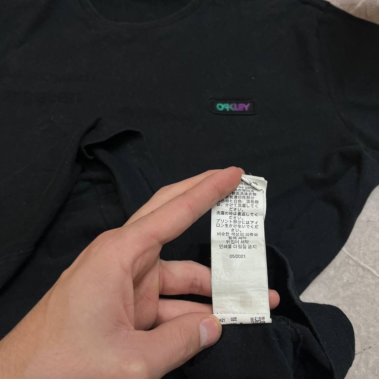 Oakley Oakley Black T-Shirt Mens Size M Size US M / EU 48-50 / 2 - 6 Thumbnail