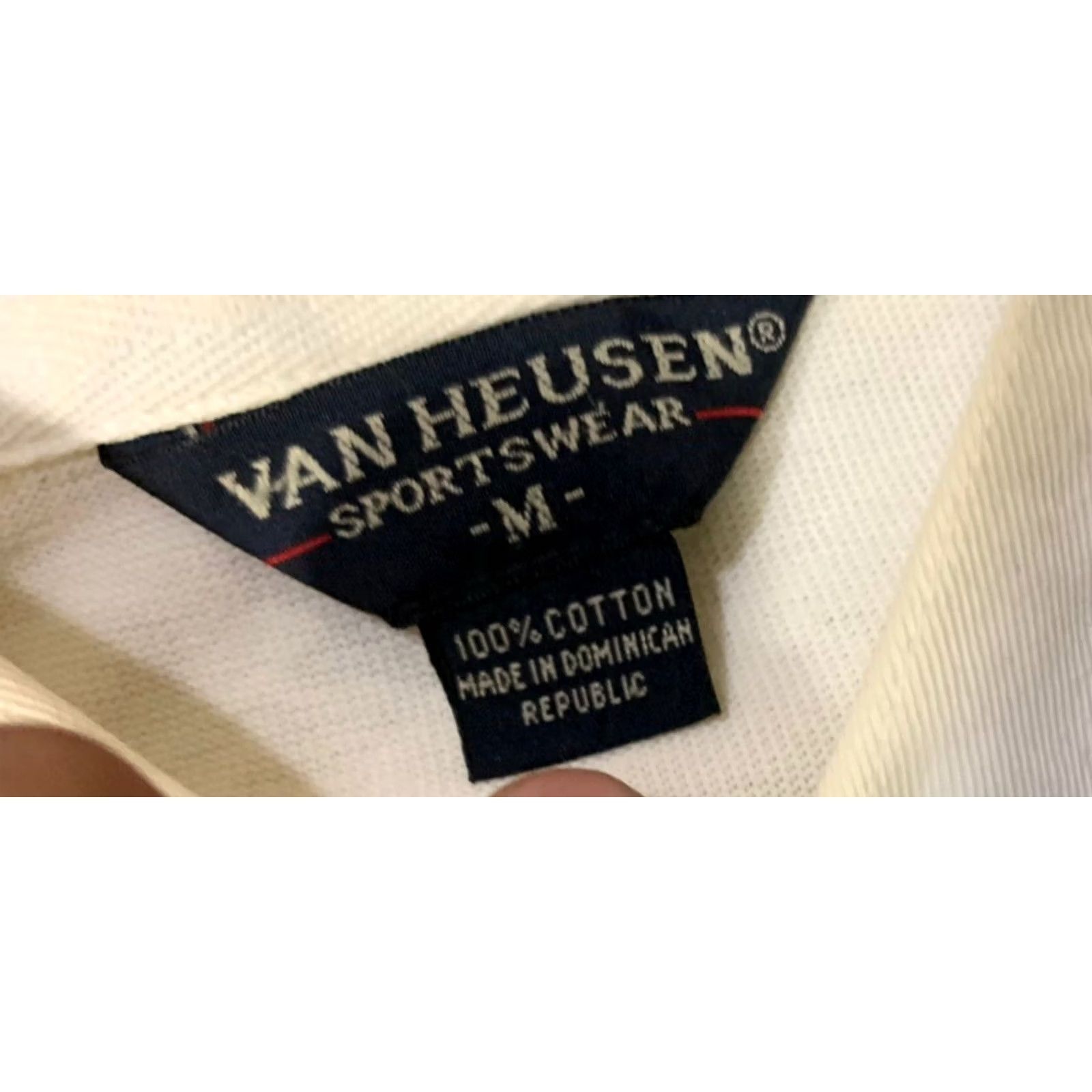 Van Heusen Van Heusen Mens Striped Rugby Polo Shirt Medium Extra Large XL Size US M / EU 48-50 / 2 - 3 Thumbnail