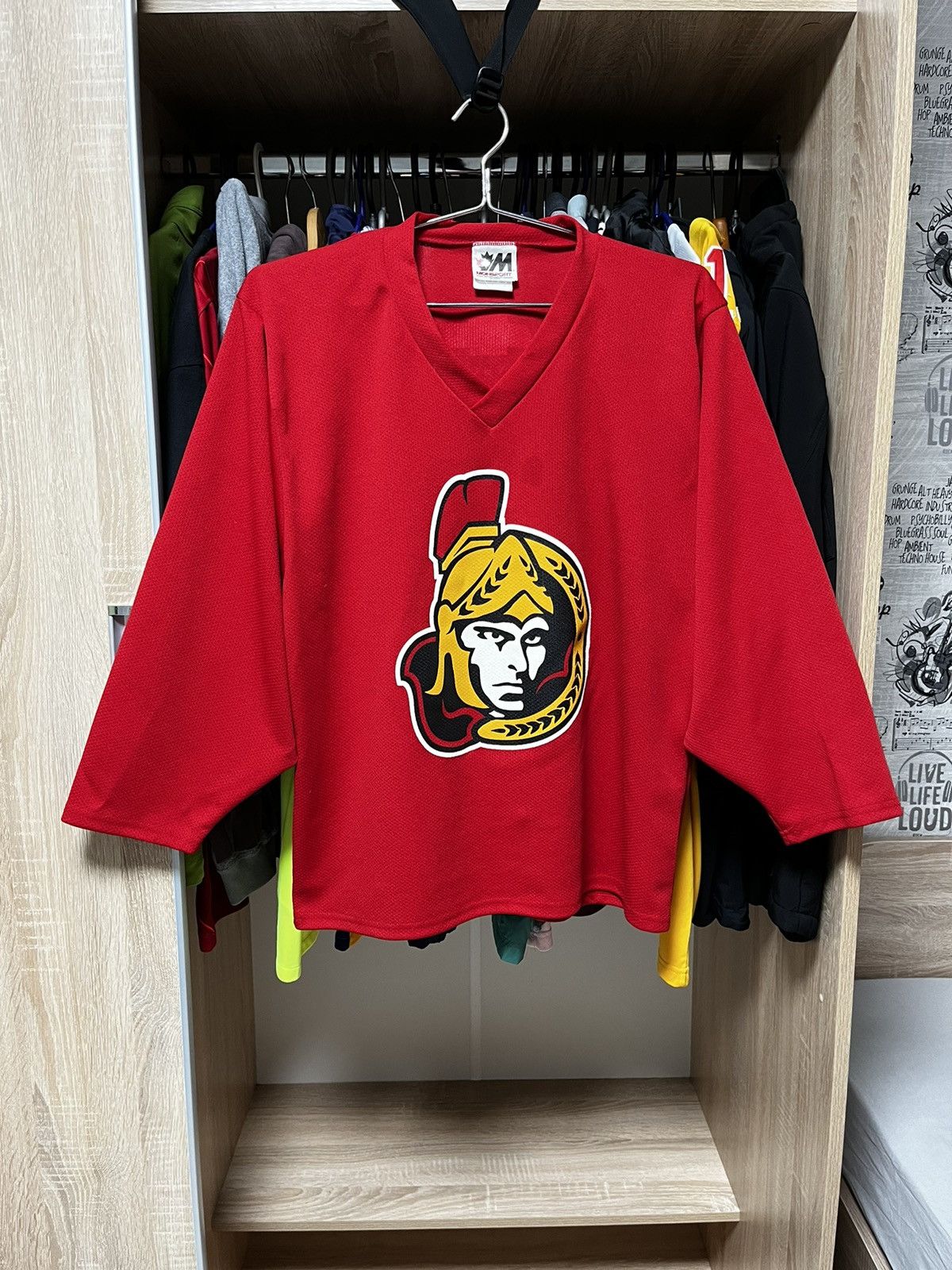 NHL 🔥 Ottawa Senators CCM NHL Vintage Hockey Jersey Size US S / EU 44-46 / 1 - 2 Thumbnail