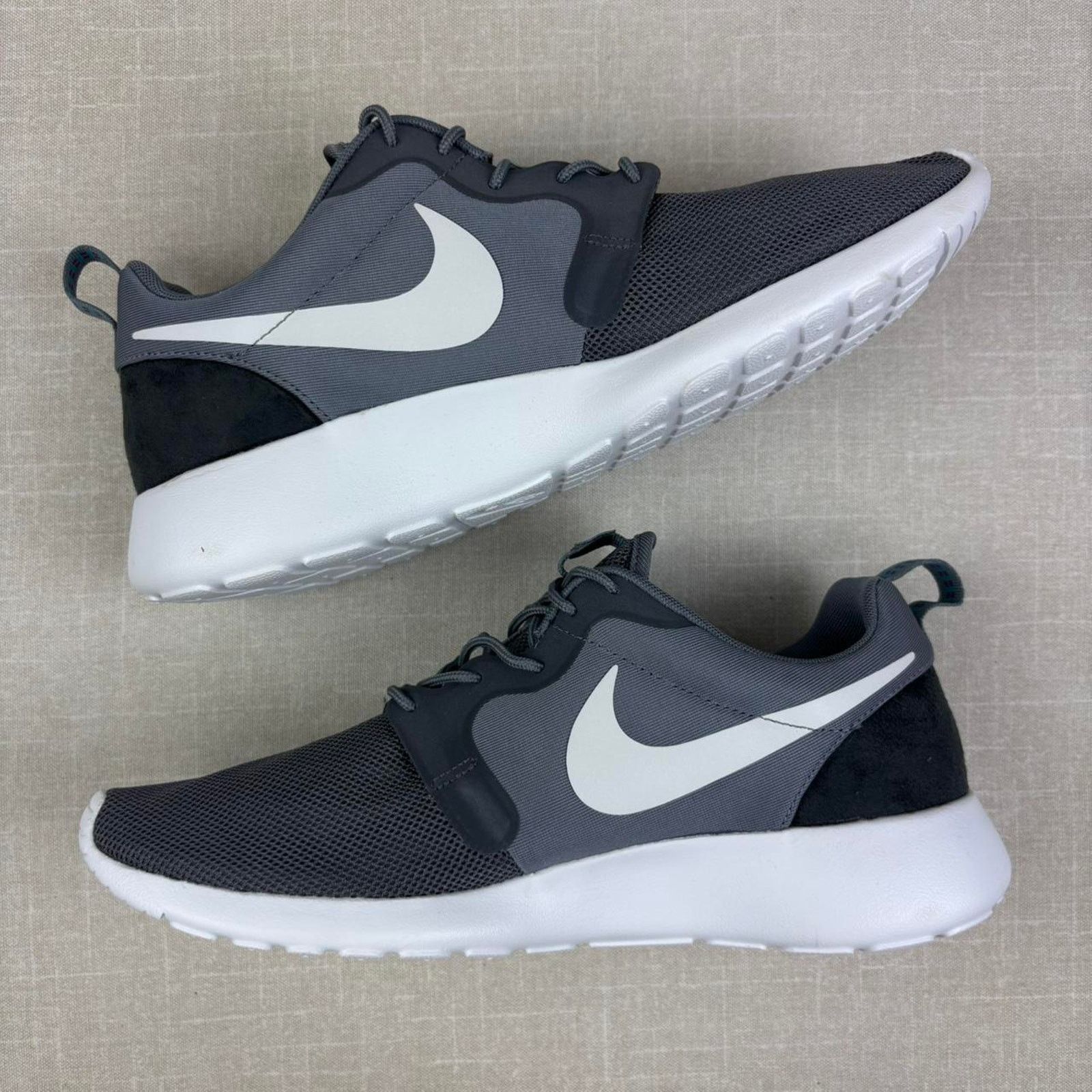 Nike 🐘 2013 Nike Rosherun Hyperfuse “Clear Grey” 9.5M Size US 9.5 / EU 42-43 - 4 Thumbnail