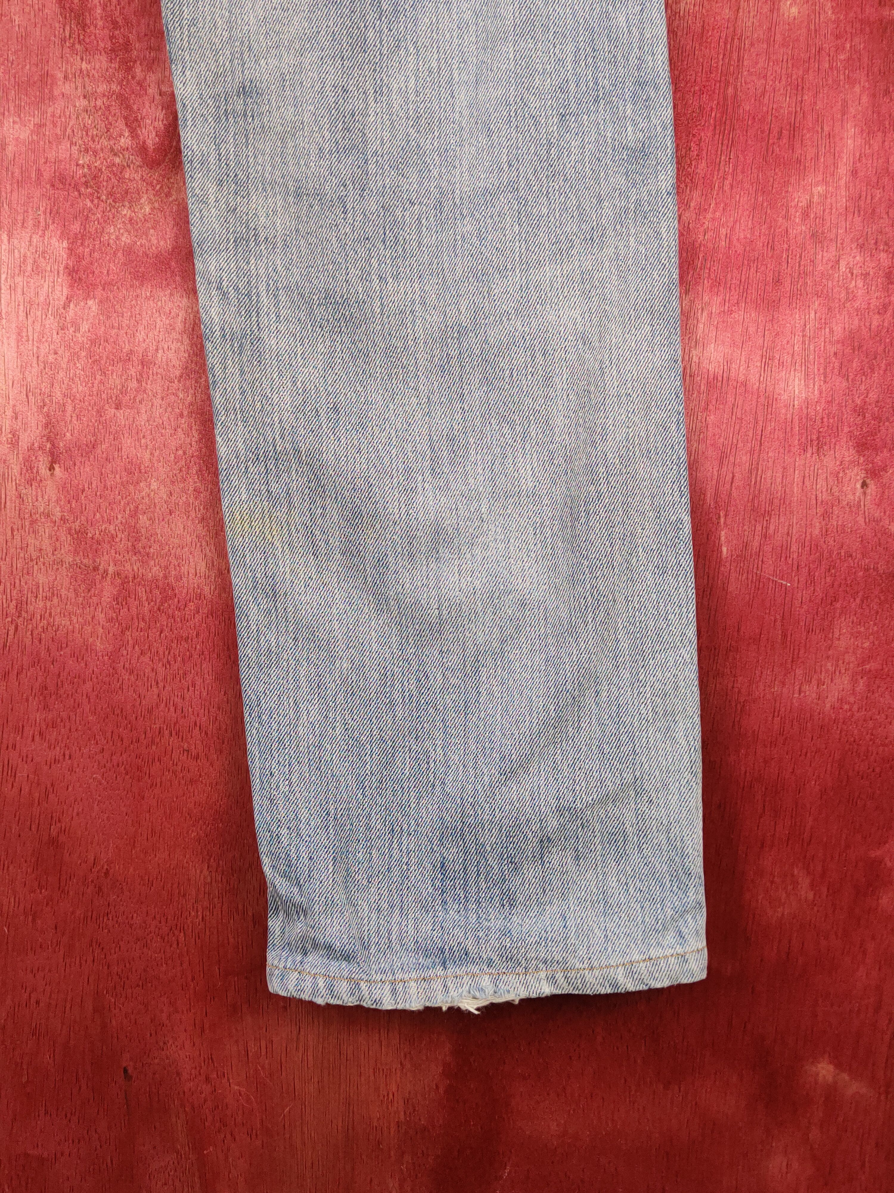 Levi's Levi's Blue Faded Distressed Ripped Jeans #S1813 Size US 31 - 13 Thumbnail