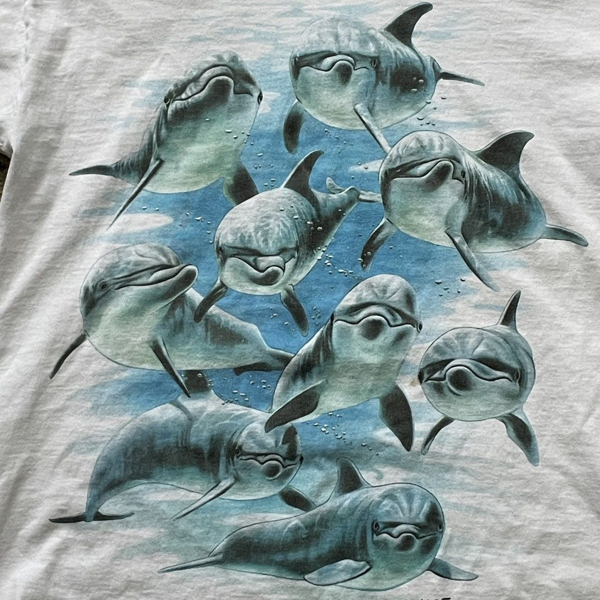 Designer × Vintage DOLPHIN SNGLE STICH TEE 🐬 Size US M / EU 48-50 / 2 - 3 Thumbnail