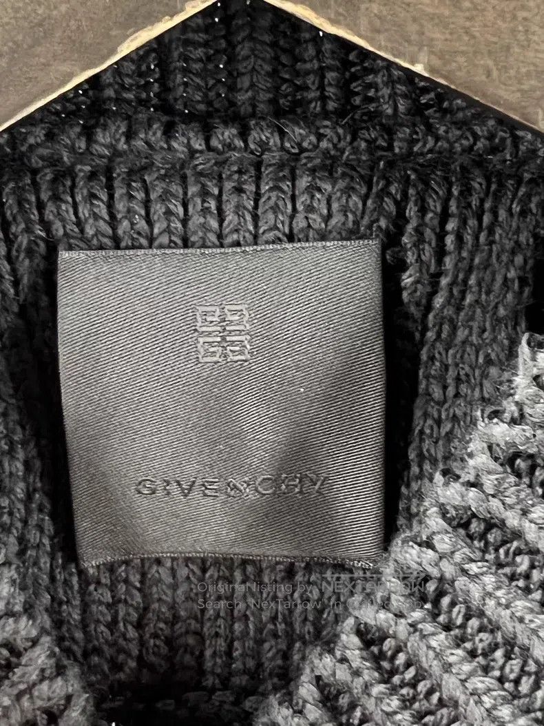 Givenchy Givenchy Men's Knit Sweater (Made in Italy, Chunky Knit, C Size US XS / EU 42 / 0 - 3 Thumbnail