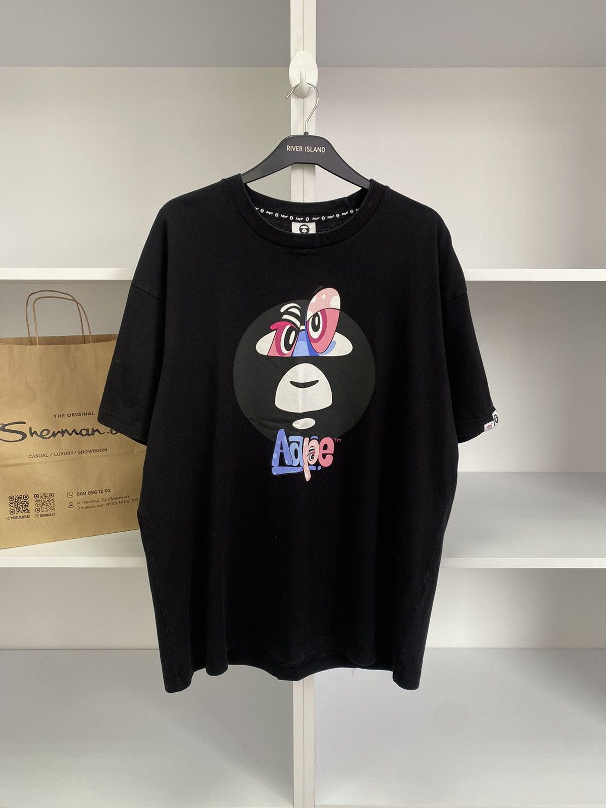Aape AAPE by A Bathing Ape Eric Inkala Edition T-Shirt Size US XL / EU 56 / 4 - 1 Thumbnail