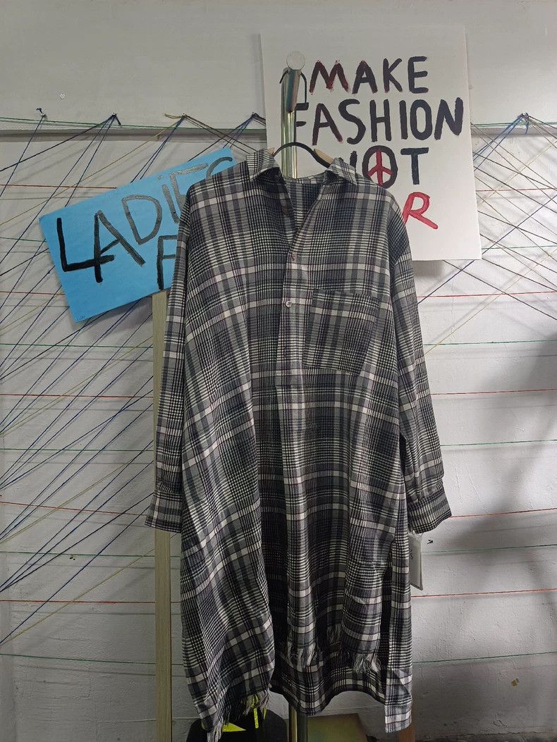 Y's Y's Destroy the plaid coat Size US S / EU 44-46 / 1 - 1 Thumbnail