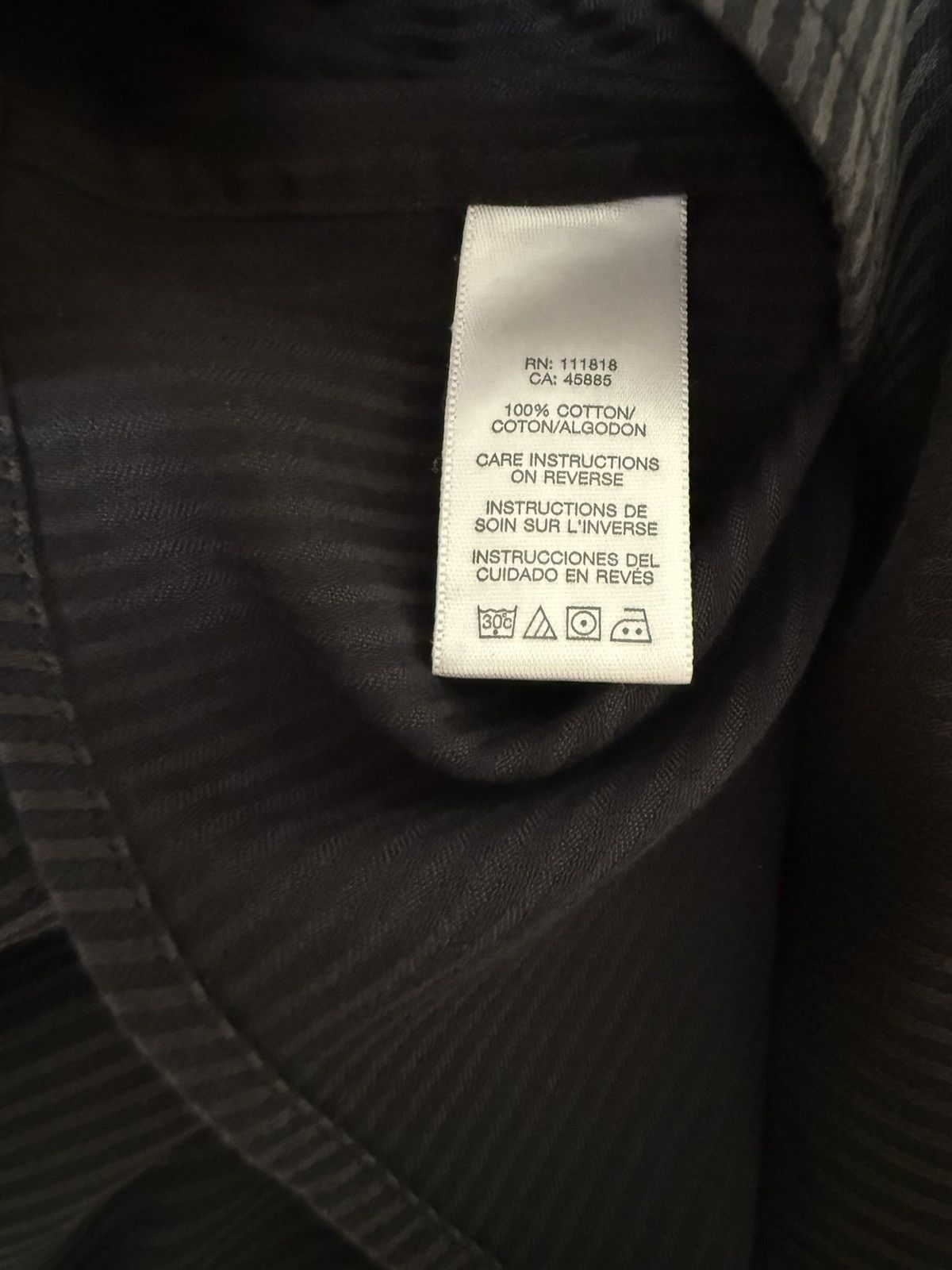Michael Kors Vintage Stripe Collared Button Up Shirt Size US L / EU 52-54 / 3 - 6 Thumbnail