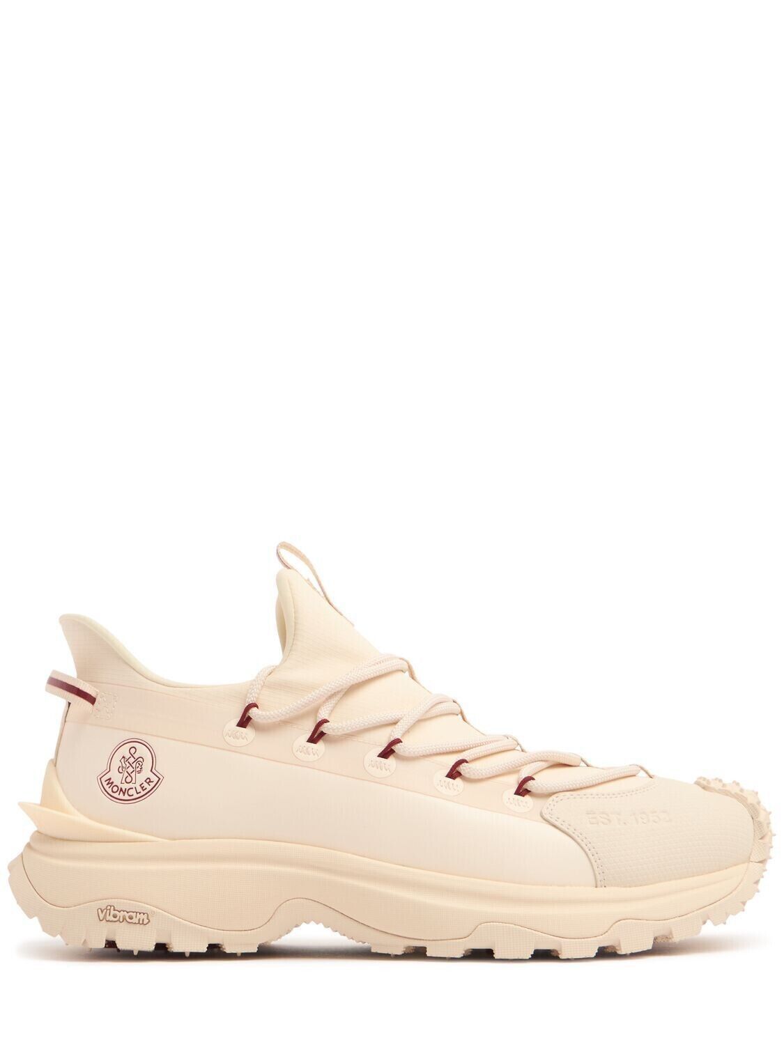 MONCLER Trailgrip Lite 2 $650 Men's White Sneakers New