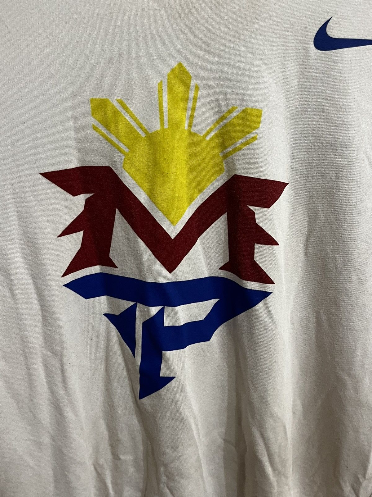 Nike × Vintage Rare manny pacquiao nike tee vintage Size US L / EU 52-54 / 3 - 8 Thumbnail