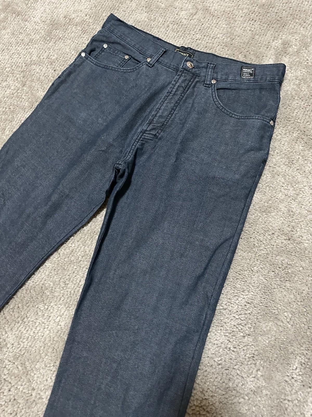 Versace Jeans Couture Vintage 90s Versace Jeans Couture Rare Retro Hype Y2K SZ 32 Size US 32 / EU 48 - 3 Thumbnail