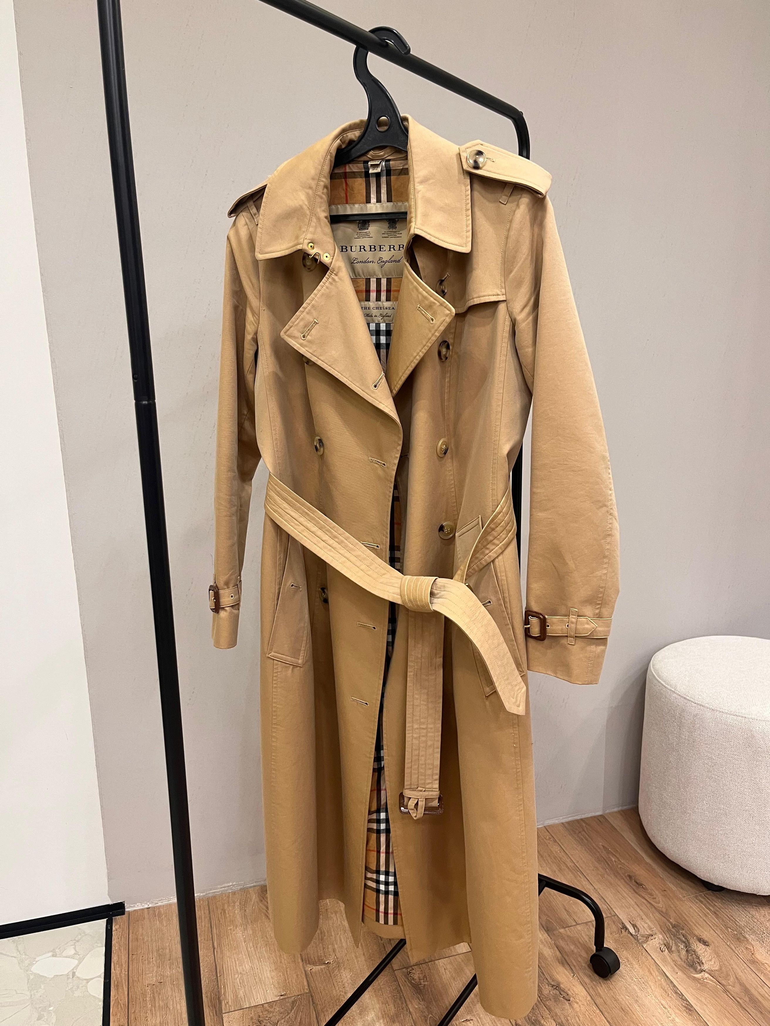 Burberry The Chelsea Heritage Trench coat long Size S / US 4 / IT 40 - 1 Thumbnail