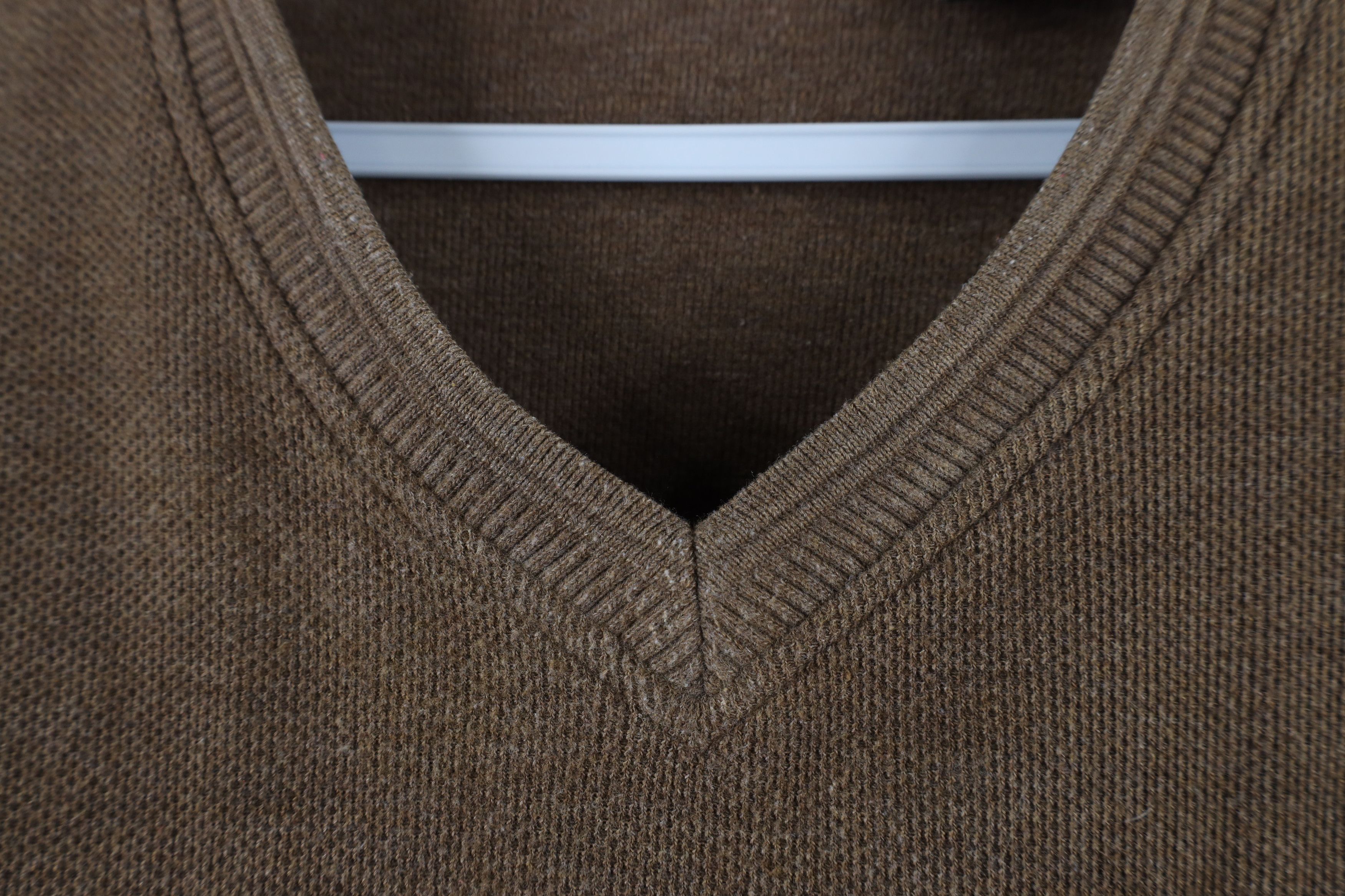 Vintage Vintage 90s Streetwear Waffle Knit Long Sleeve T-Shirt Size US L / EU 52-54 / 3 - 4 Thumbnail