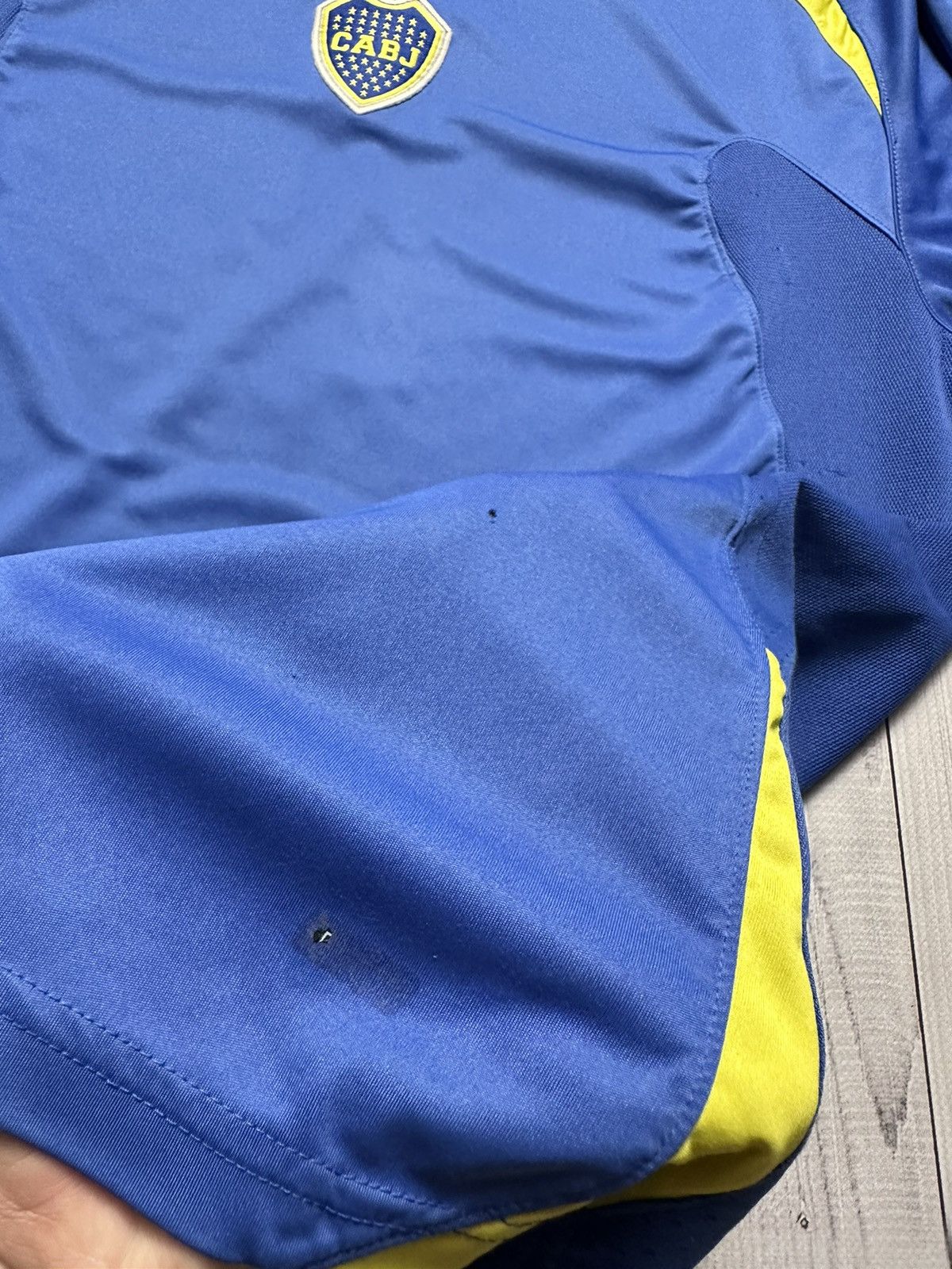 Nike × Vintage Vintage Nike total 90 CABJ soccer jersey size M/L logo rare Size US M / EU 48-50 / 2 - 5 Thumbnail