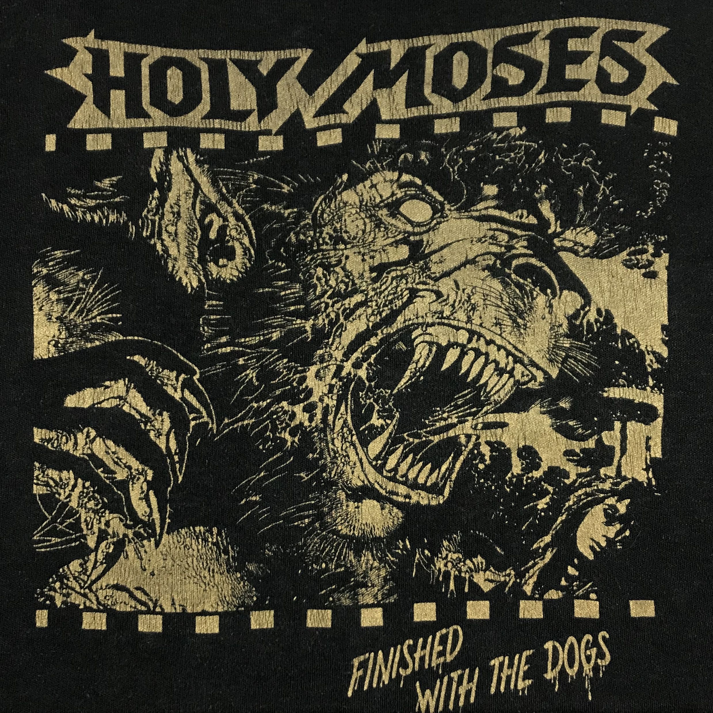 Band Tees 1987 Holy Moses Finished With Dog Tank Top Size US XL / EU 56 / 4 - 1 Thumbnail