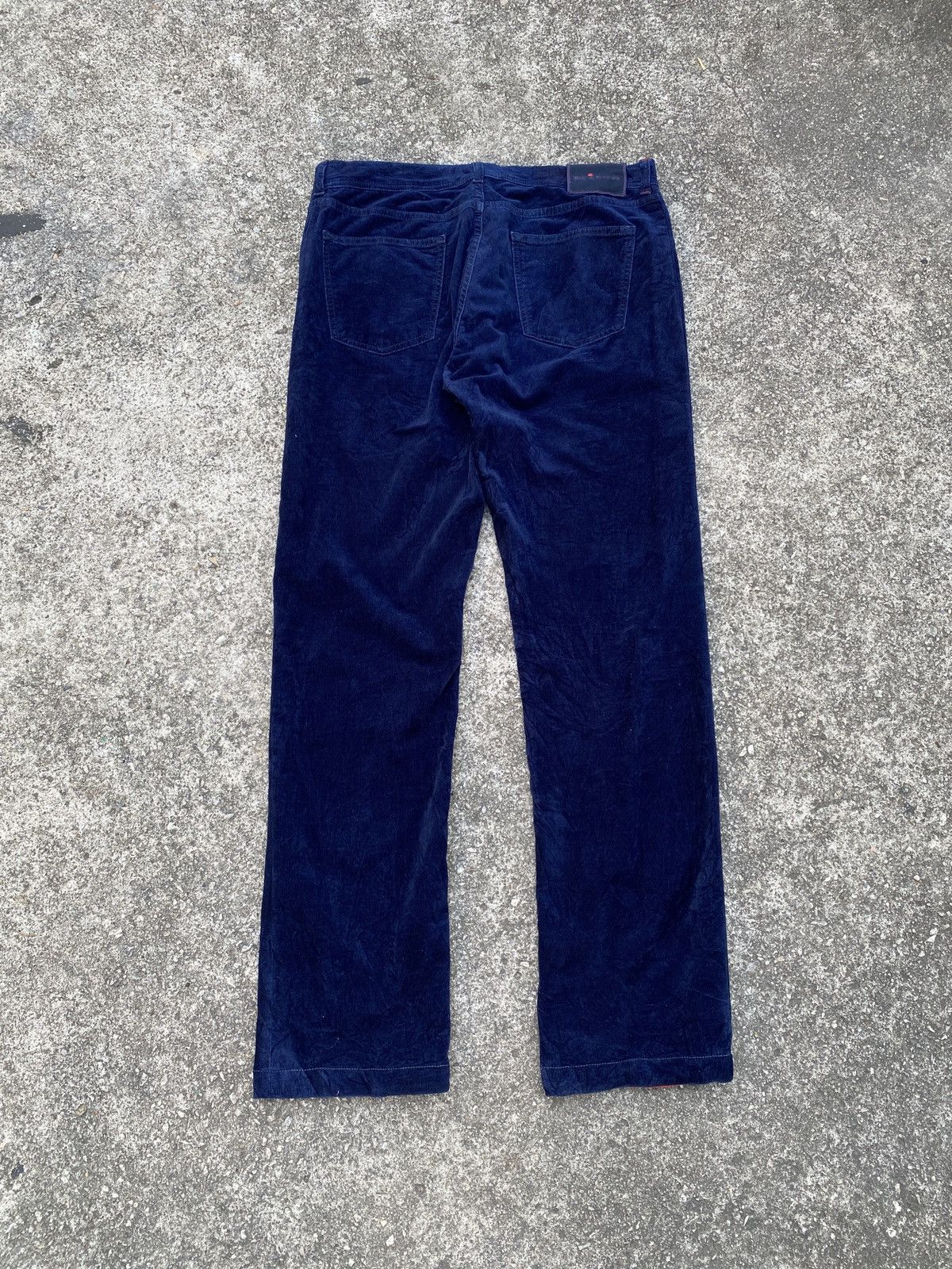 Kiton Kiton Napoli Italy Velvet Corduroy Pant Size US 33 - 3 Thumbnail