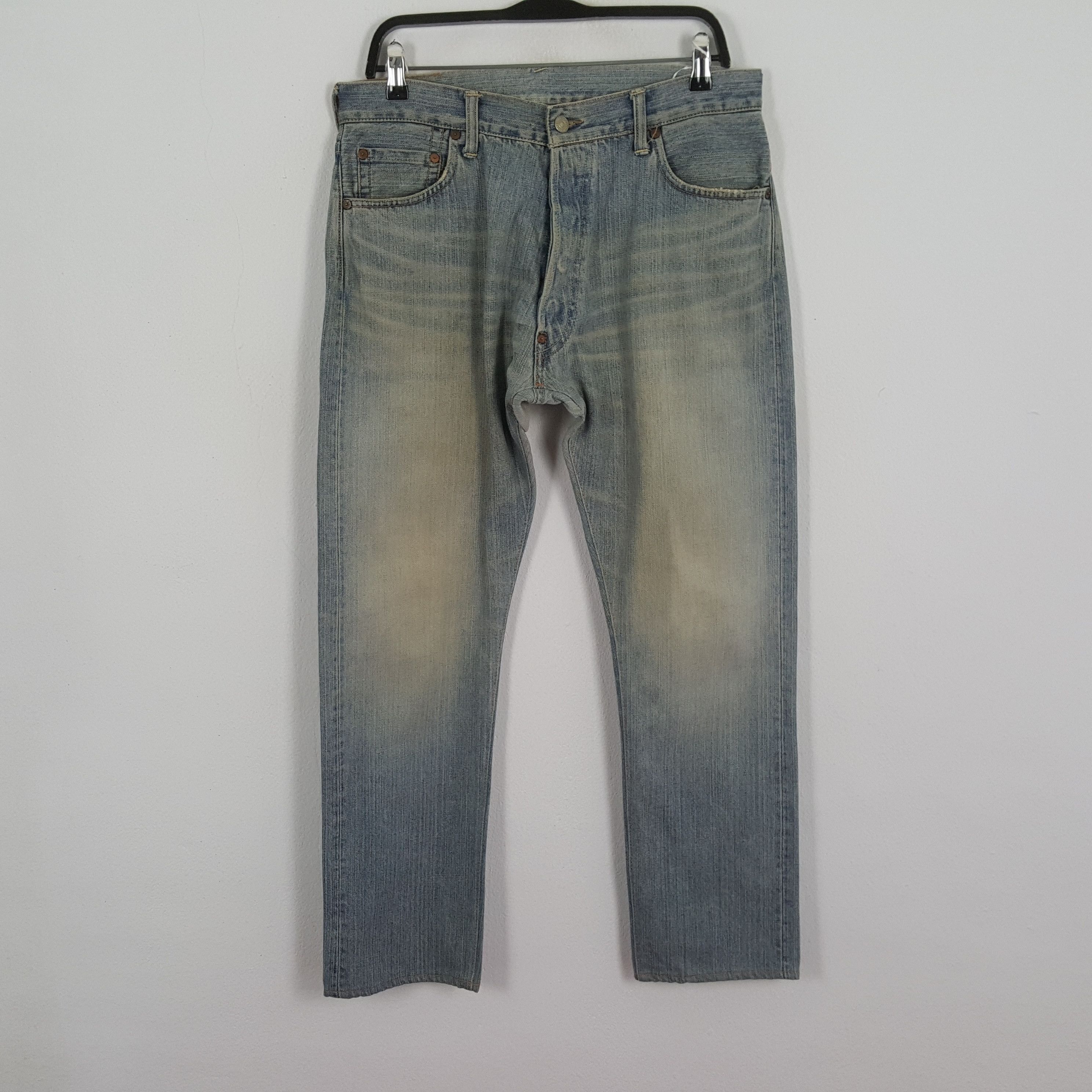 Evisu × Japanese Brand × Vintage EVISU Japanese Brand Streetwear Custom Daicock Jeans Size US 32 / EU 48 - 4 Thumbnail