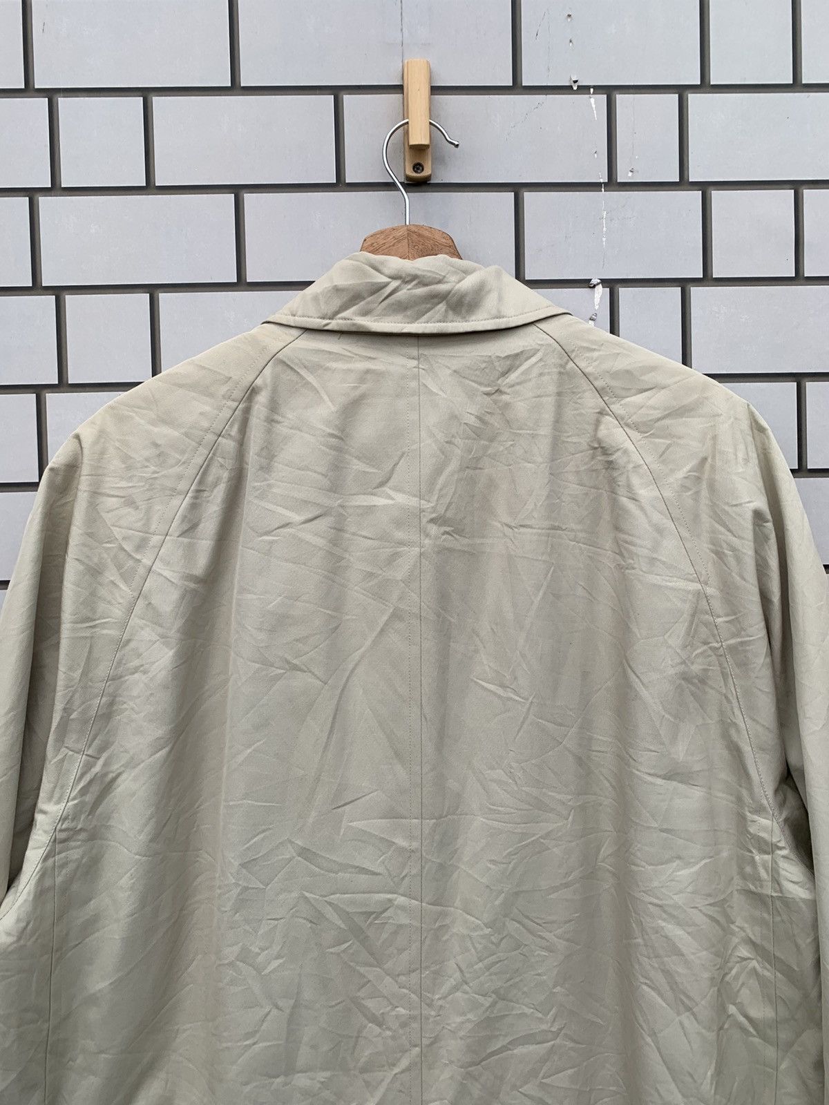 Burberry × Burberry Prorsum × Vintage Vintage Burberrys Nova Check Trench Coat Jacket Size US L / EU 52-54 / 3 - 11 Thumbnail