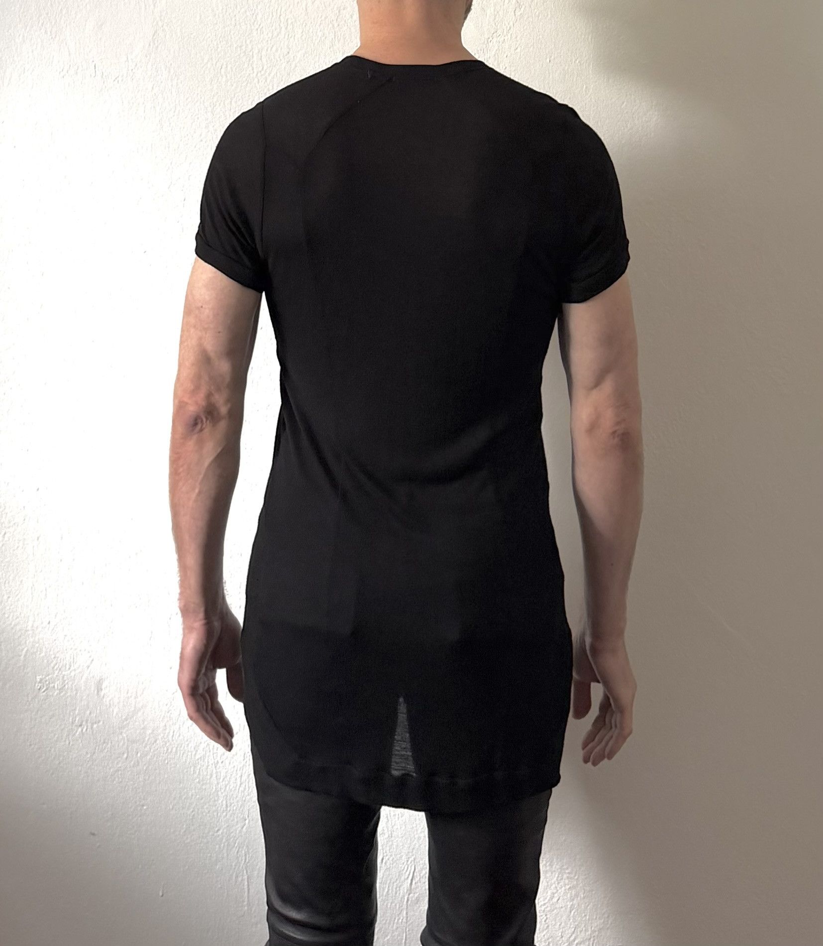 Julius Julius Prism Rayon Long T-Shirt Black Size 3 Japan Size US L / EU 52-54 / 3 - 3 Thumbnail