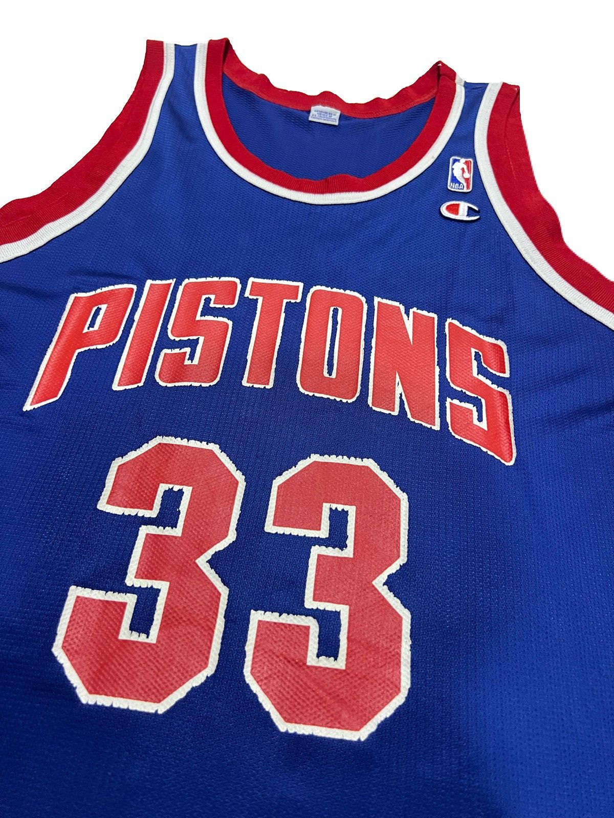 Champion Vintage Champion Detroit Piston Grant Hill NBA Jersey Size US L / EU 52-54 / 3 - 3 Thumbnail