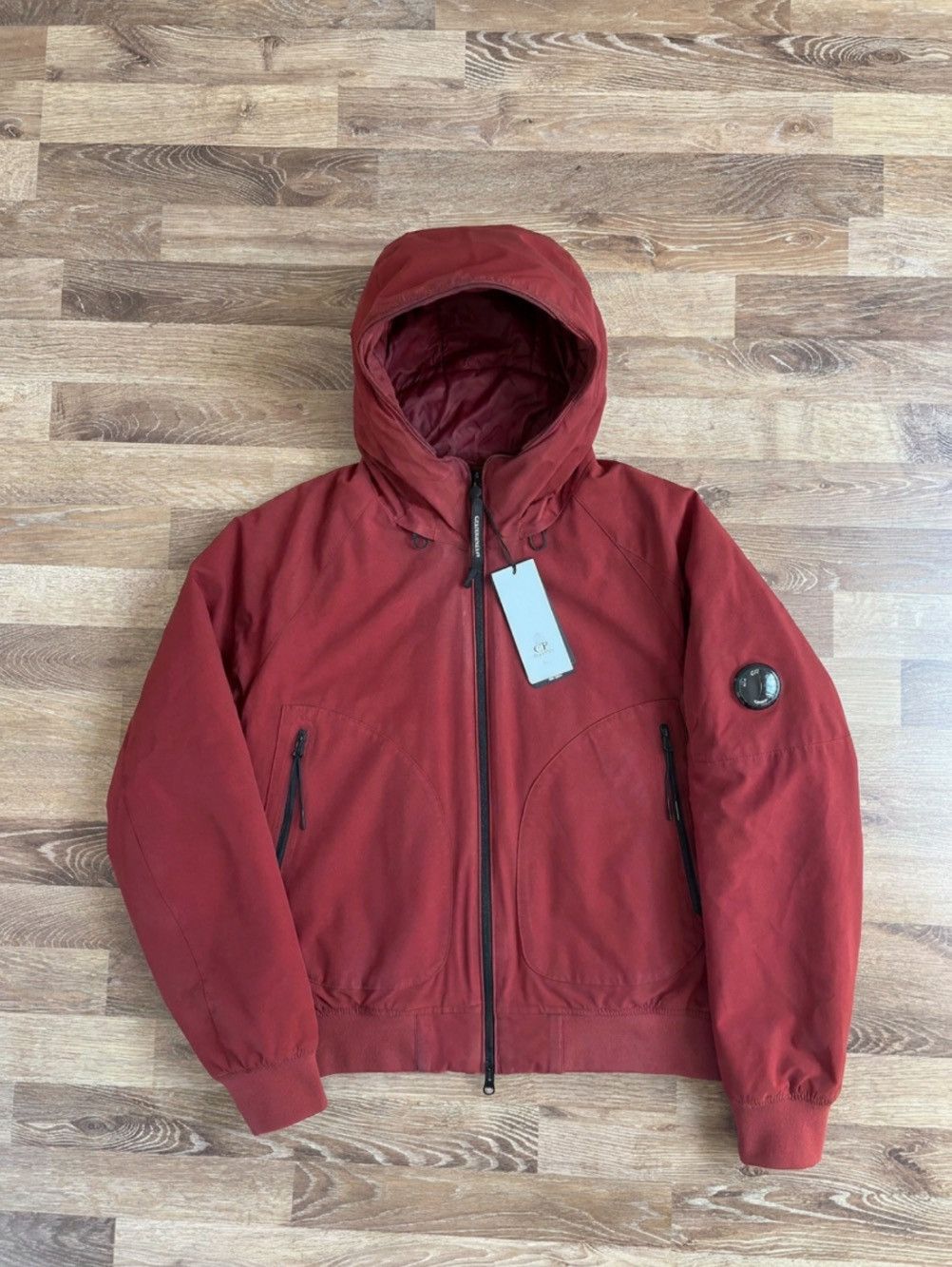 C.P. Company C.P. COMPANY PRO-TEK HOODED JACKET RED Size US S / EU 44-46 / 1 - 1 Thumbnail