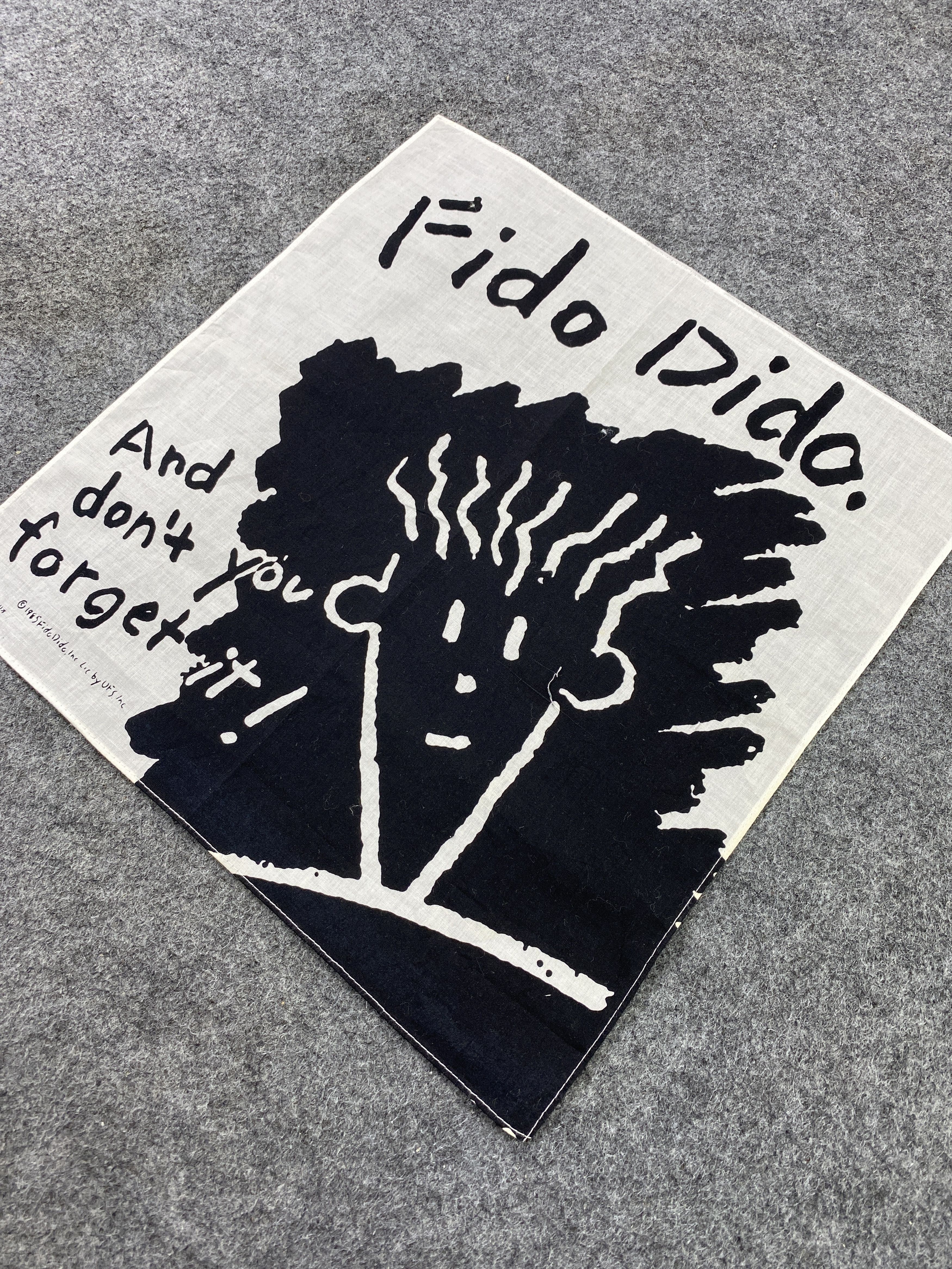 Japanese Brand Fido Dido Handkerchief / Bandana / Neckerchief-B326 Size ONE SIZE - 4 Thumbnail