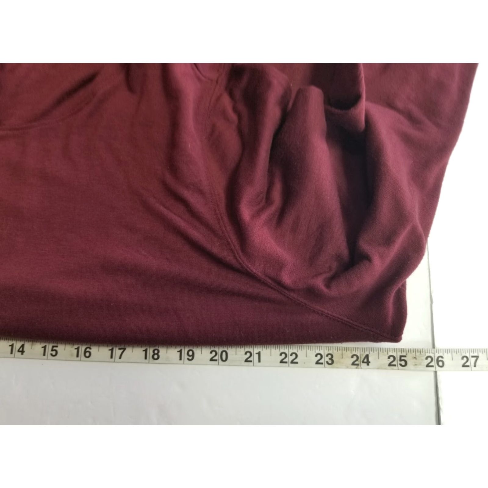 Vintage Livi Hoodie Women 18/20 Activewear Pullover Knit Long Sleeve Purple Burgundy Light 18/20 Sports Outdoor Casual Activewear Womens Size XXL / US 16-18 / IT 52-54 - 4 Thumbnail