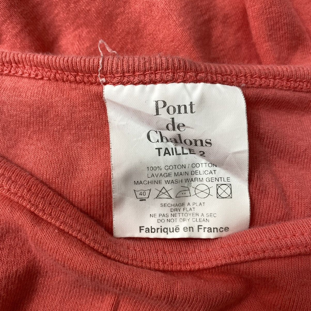 Japanese Brand Vintage PONT DE CHALONS Japanese Brand Plain Red Sleeveless Size US XXS / EU 40 - 4 Thumbnail