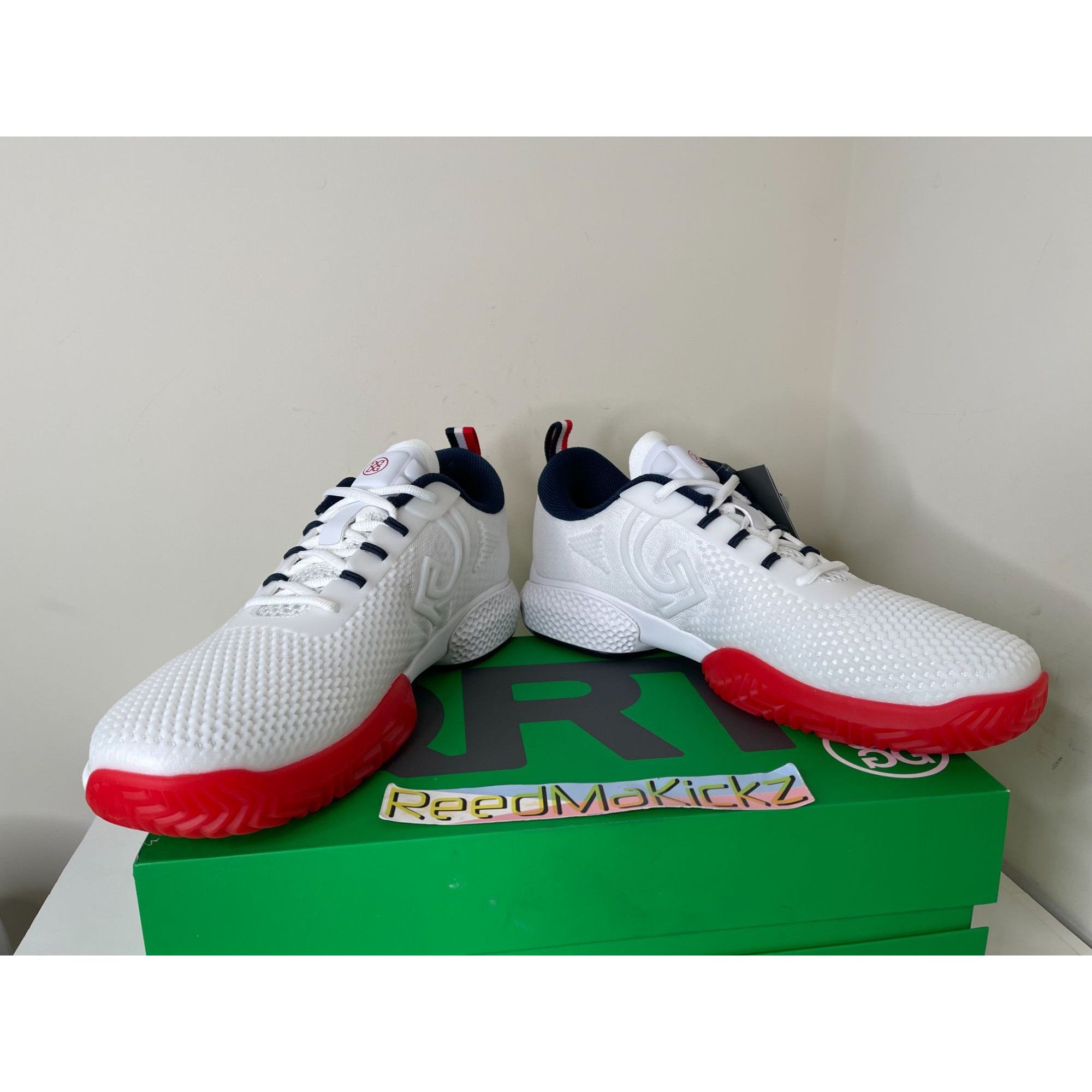 G/FORE G/FORE QRT1 Pickleball Tennis Shoes White Mens 10.5us Size US 10.5 / EU 43-44 - 4 Thumbnail