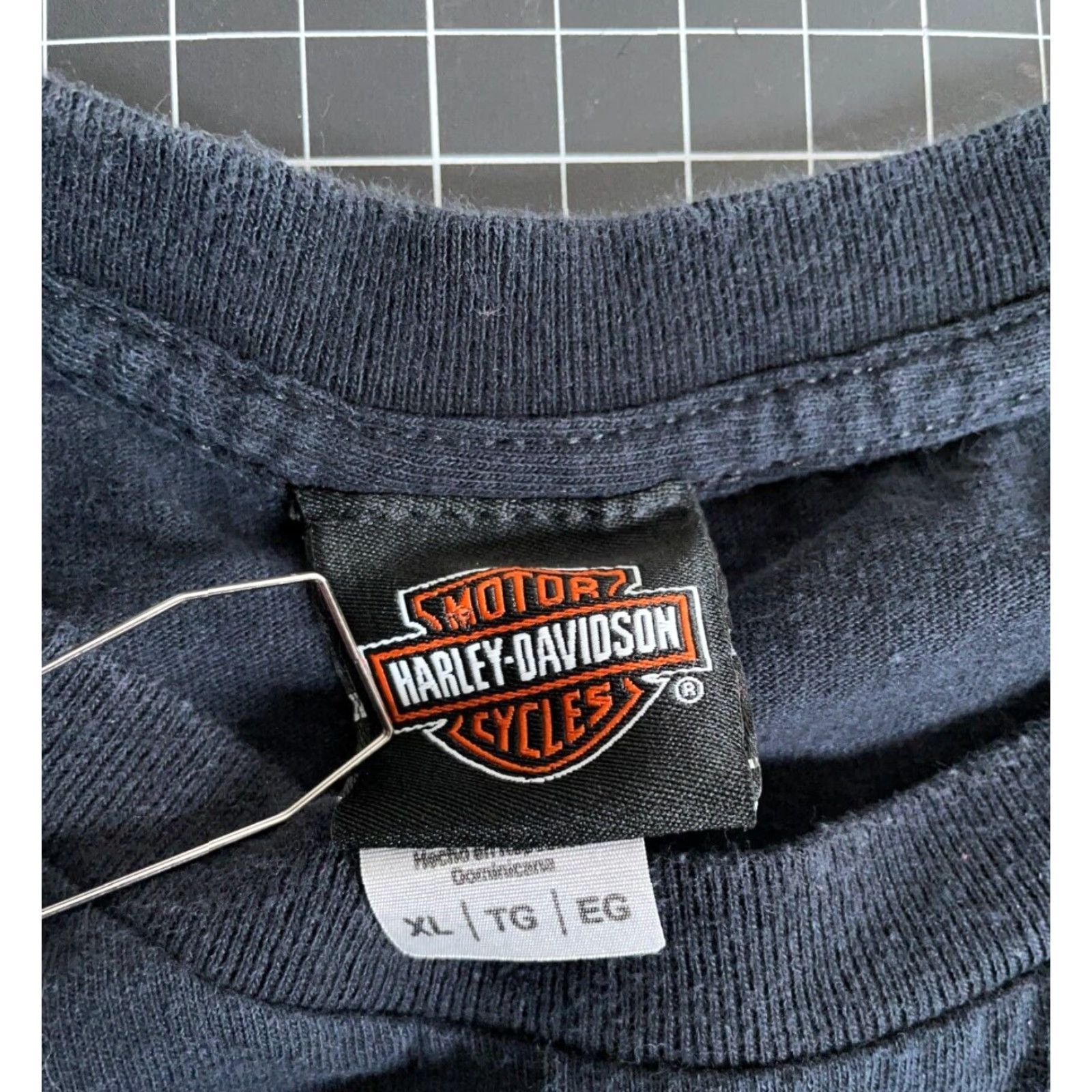 Harley Davidson Harley-Davidson Music City Tennessee Graphic Print T-Shirt Adult Large Black Biker Mens Size US L / EU 52-54 / 3 - 3 Thumbnail