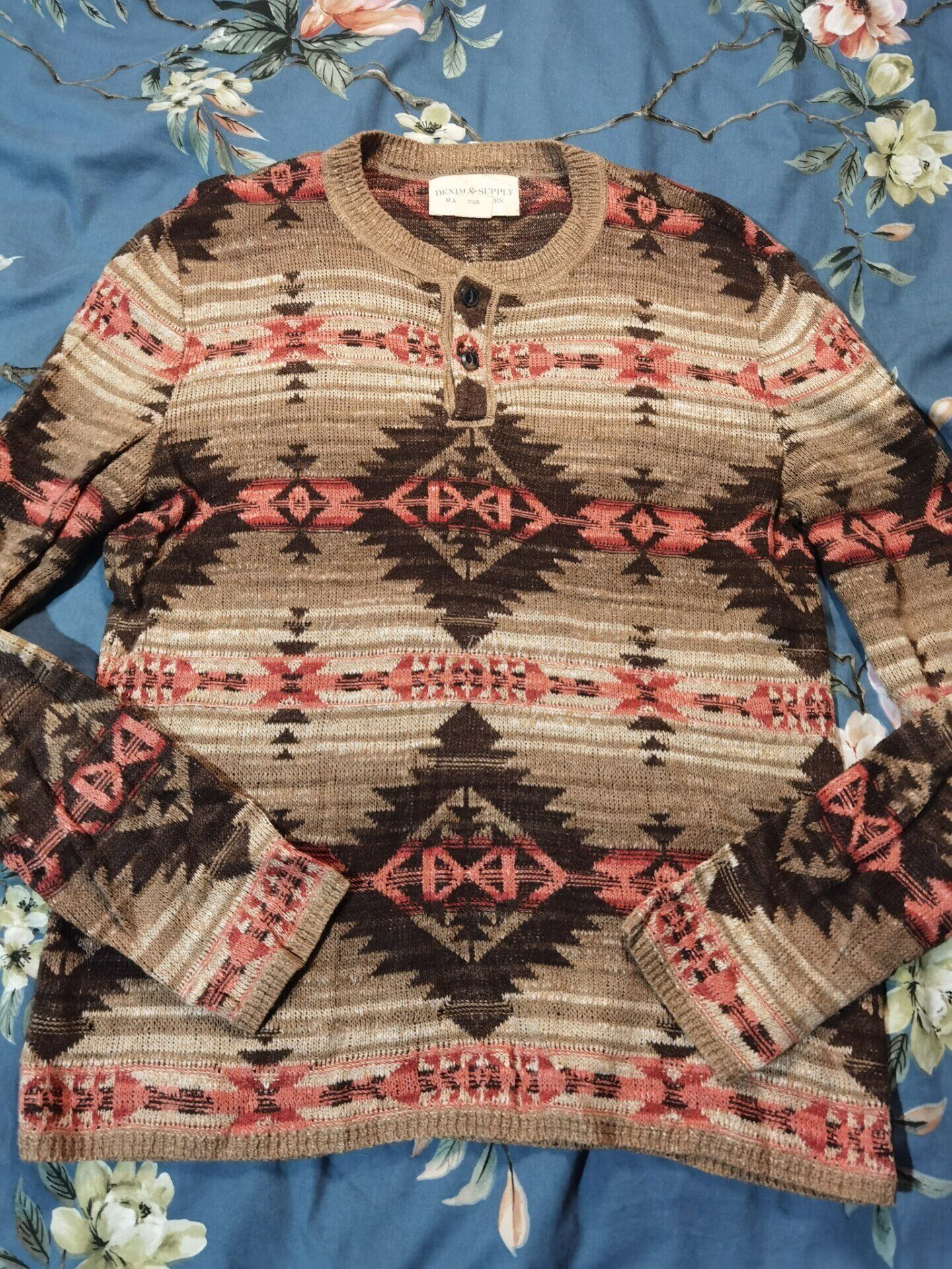 RRL Ralph Lauren RRL Navajo Southwest Knit Sweater Size US M / EU 48-50 / 2 - 1 Thumbnail