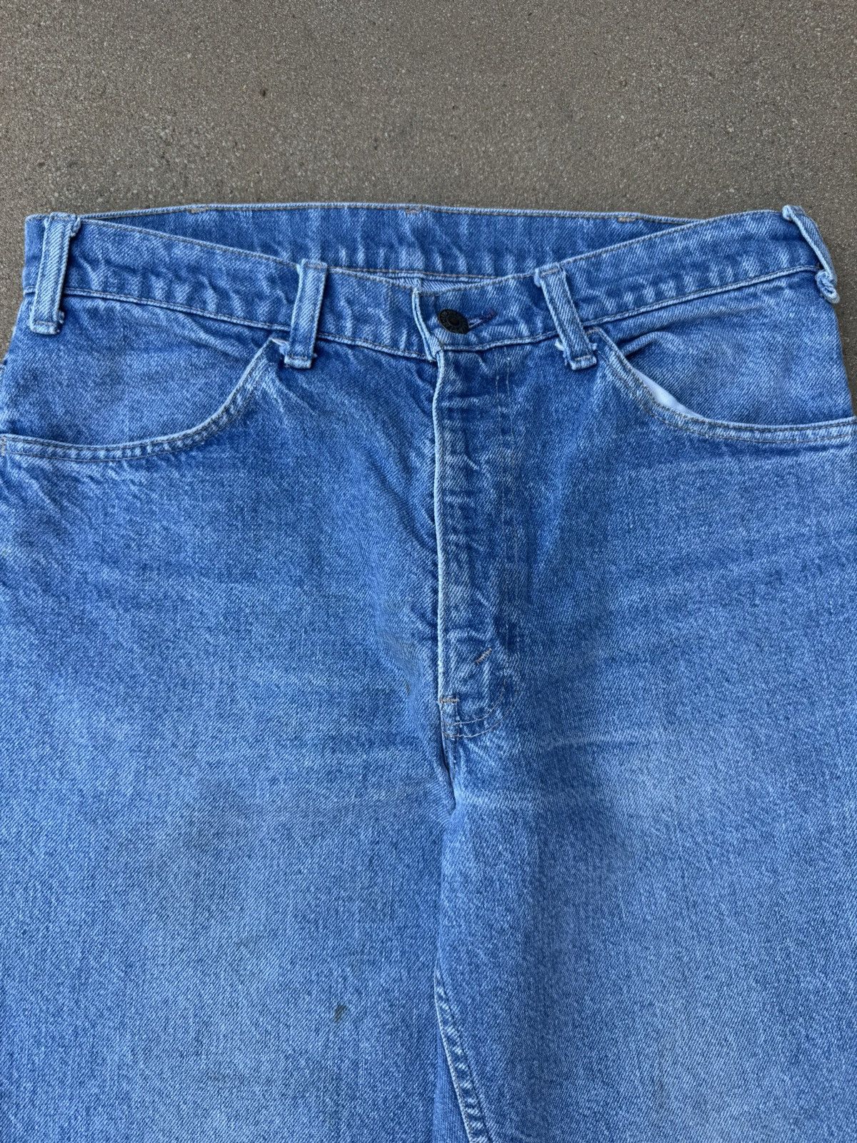 Vintage Vtg 70’s Levi’s 646 Orange Tab Bellbottom Flare Jeans 32x29 Size US 32 / EU 48 - 4 Thumbnail