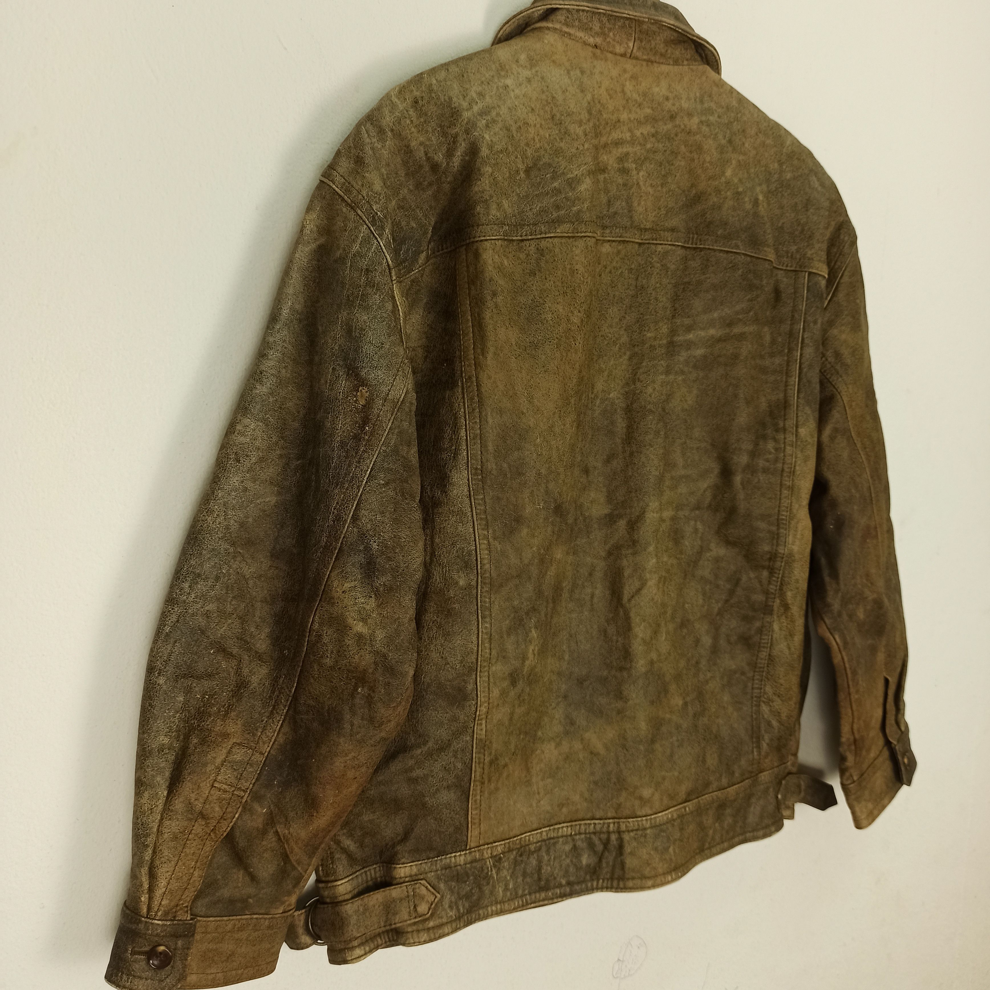 BIGI Vintage Moga Bigi Leather Biker Jacket Japanese #grailsale Size US M / EU 48-50 / 2 - 9 Thumbnail