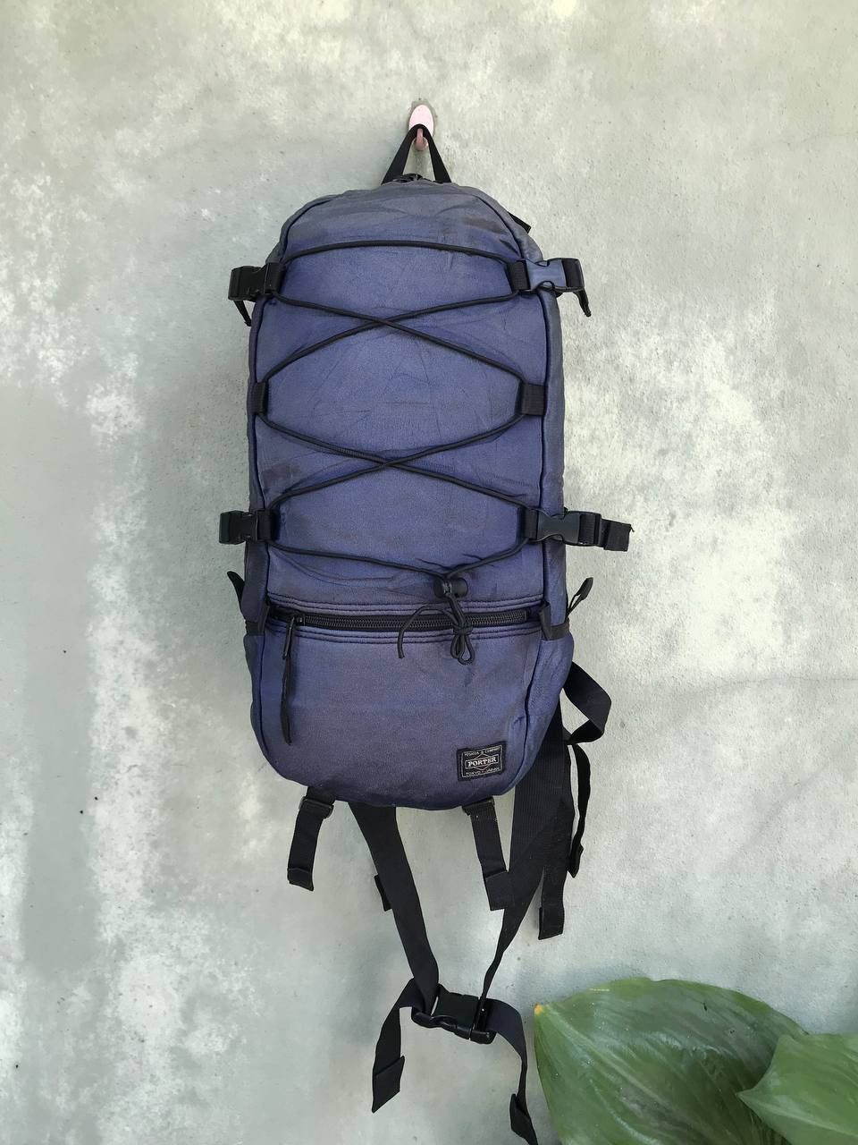 image of Porter Bicycle Style Bagpack in Blue, Men's