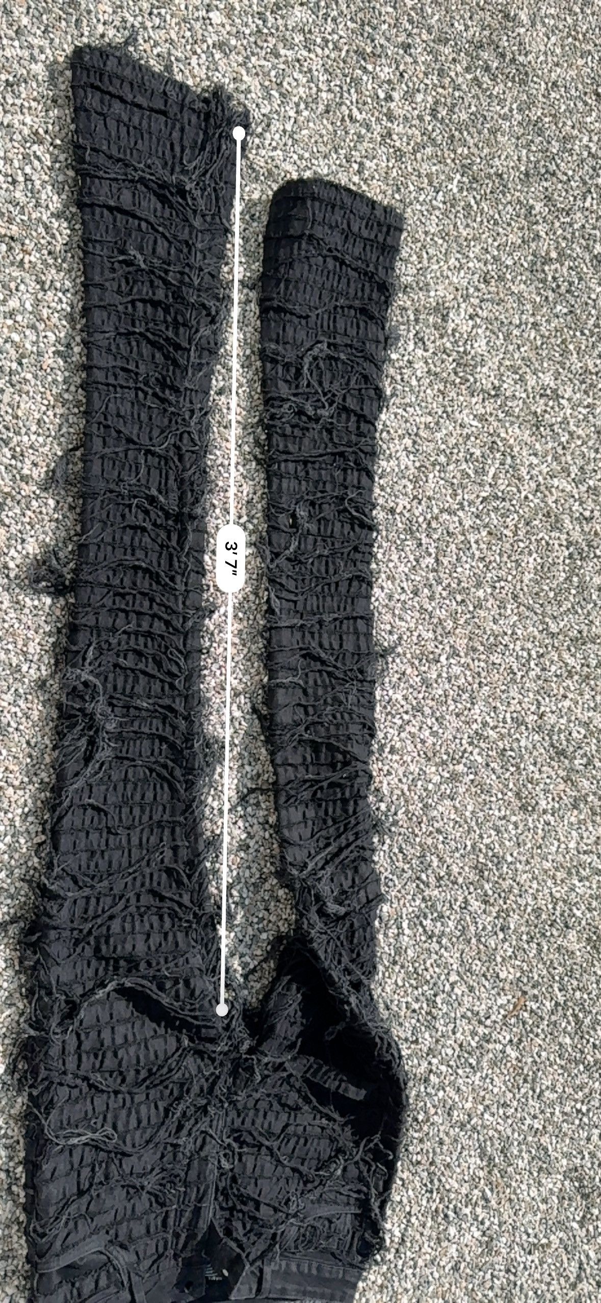 Other Avante Garde Stacked Flared Ripped Denims by Guapi (Limited) Size US 30 / EU 46 - 5 Thumbnail