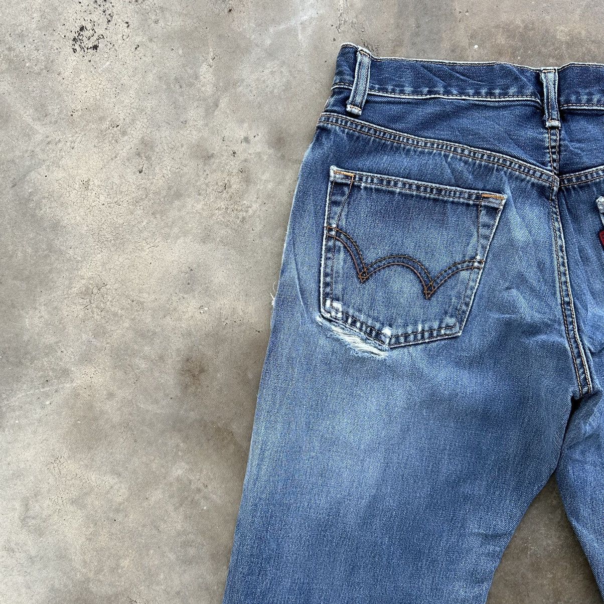 Japanese Brand Vintage Edwin 503 Distressed Faded Denim Jean Pant W31 Size US 31 - 13 Thumbnail