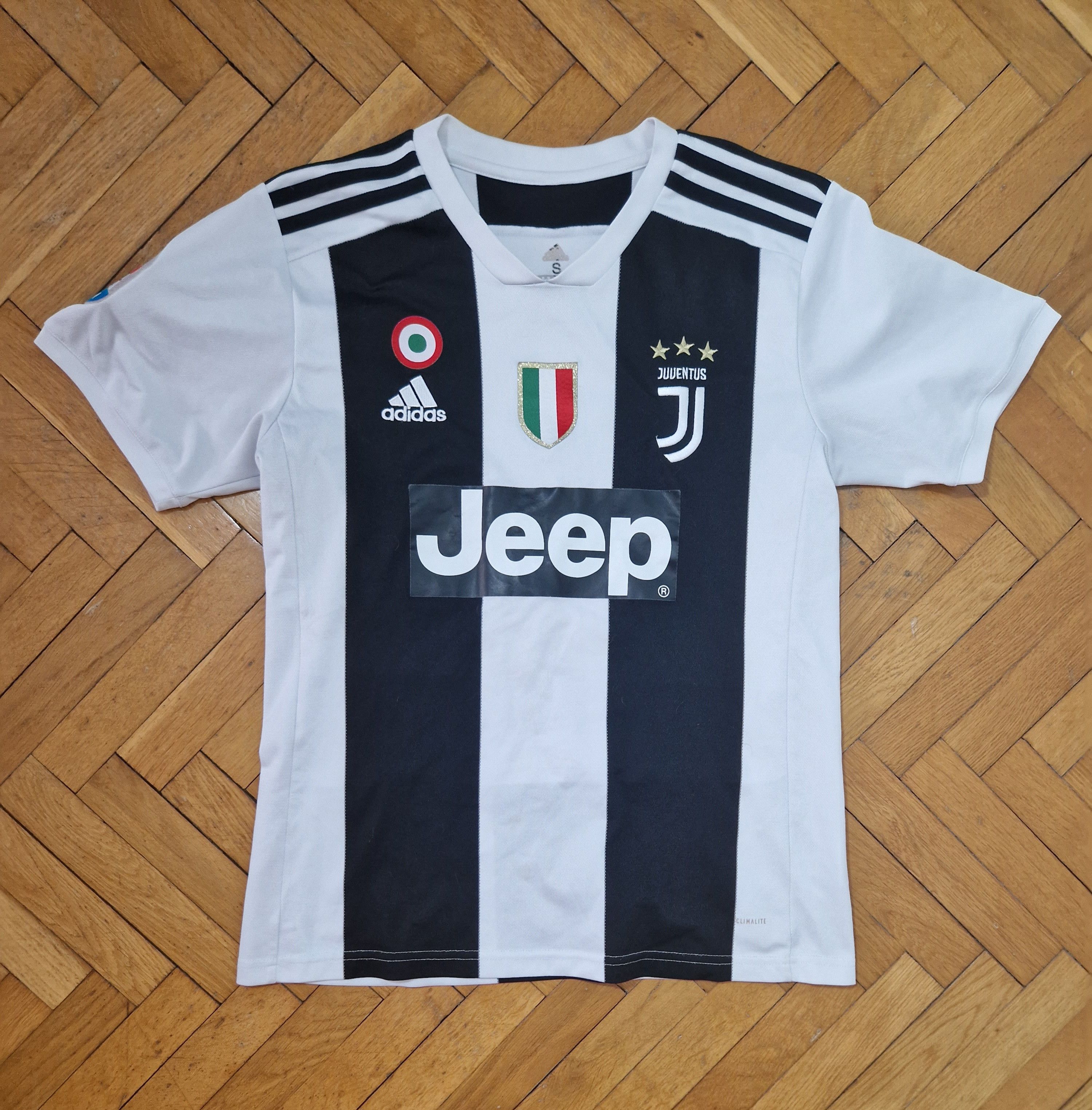 Cristiano Ronaldo Juventus 2018/19 Home Champions League tee