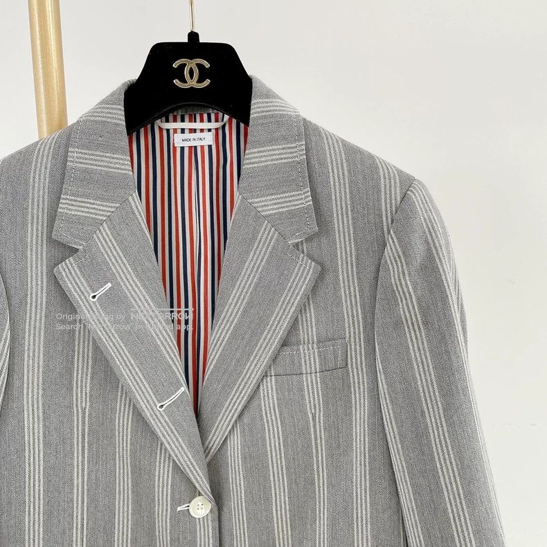 Thom Browne Thom Browne Gray Blazer Size 40 3 Size 40R - 3 Thumbnail